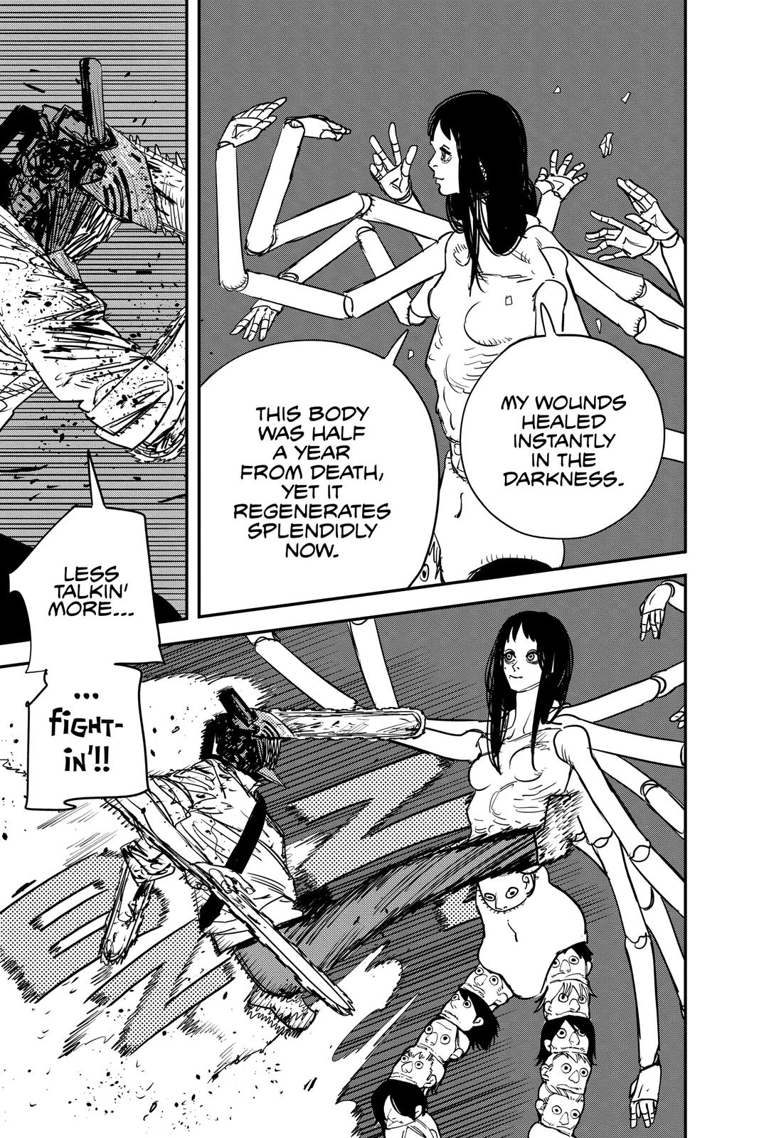 Chainsaw Man Manga Chapter 67 page 7 - The First Devil Hunter scene