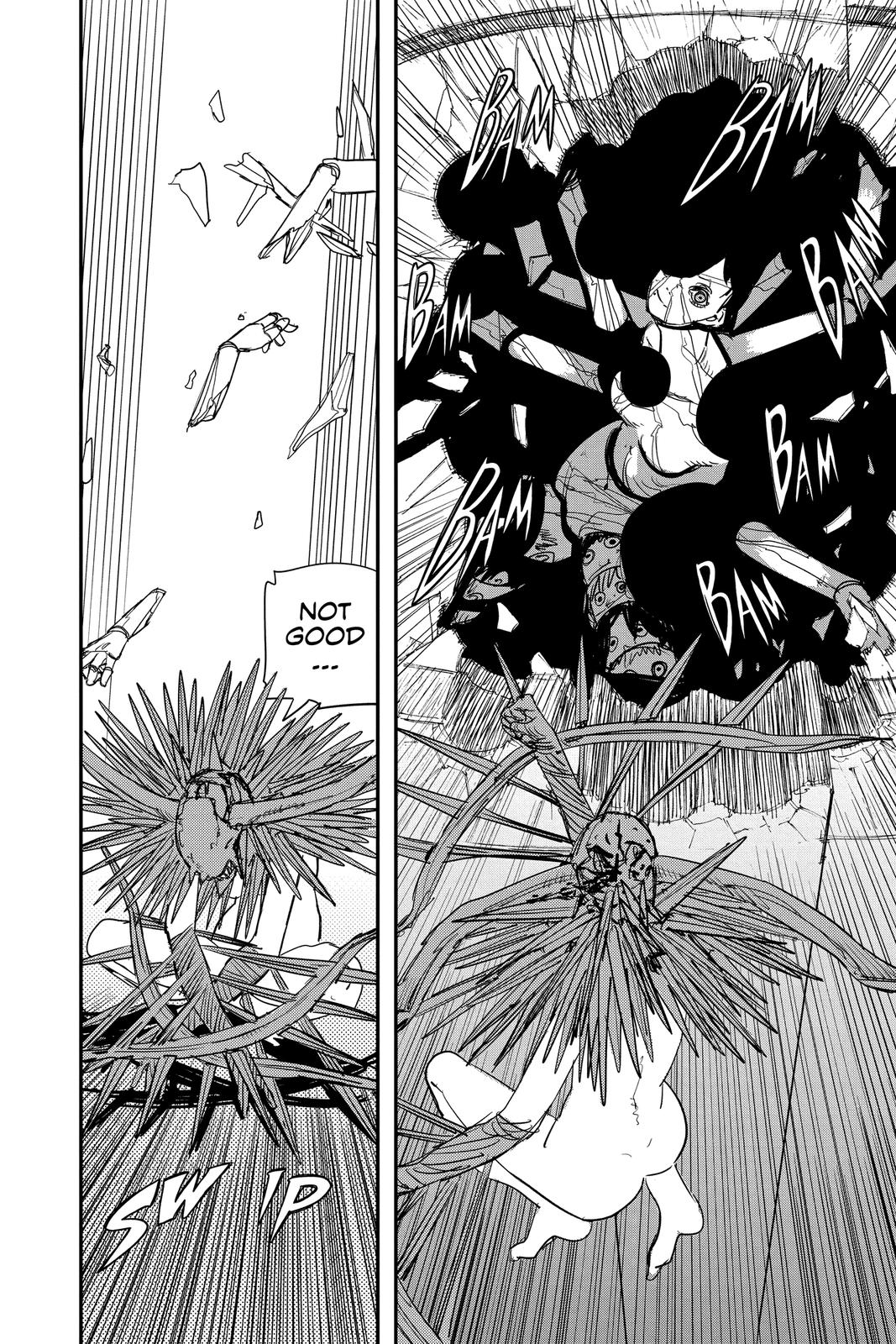 Chainsaw Man Manga Chapter 68 page 10 - Dark Power scene