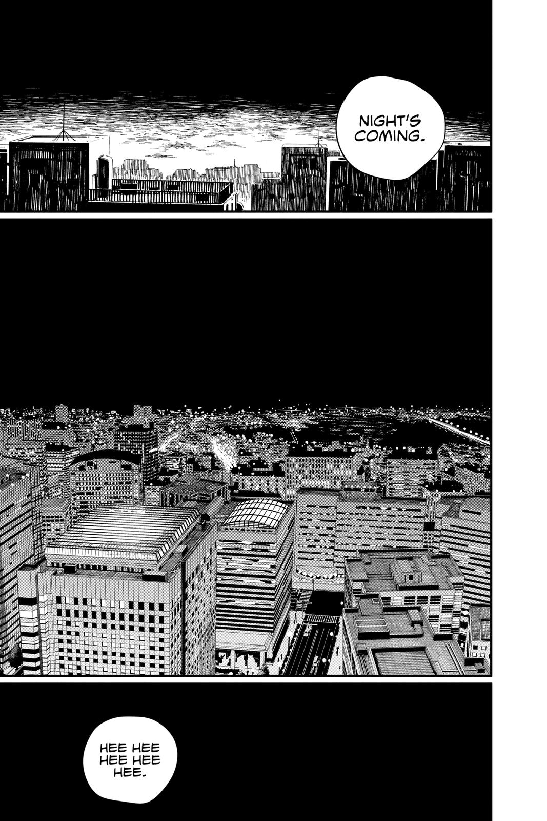 Chainsaw Man Manga Chapter 68 page 11 - Dark Power scene