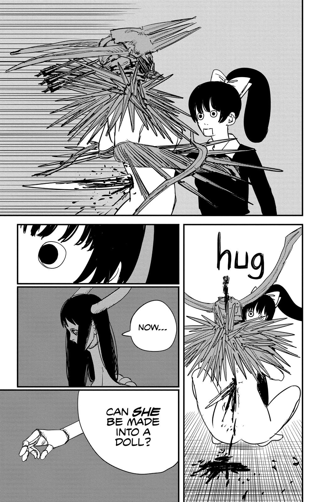 Chainsaw Man Manga Chapter 68 page 16 - Dark Power scene