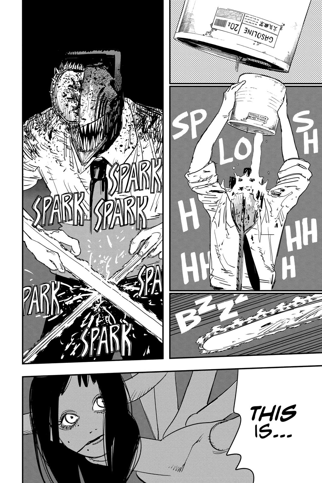 Chainsaw Man Manga Chapter 68 page 17 - Dark Power scene