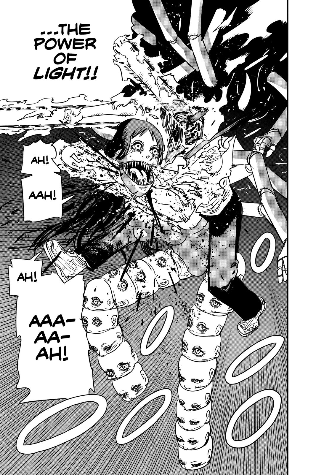 Chainsaw Man Manga Chapter 68 page 18 - Dark Power scene