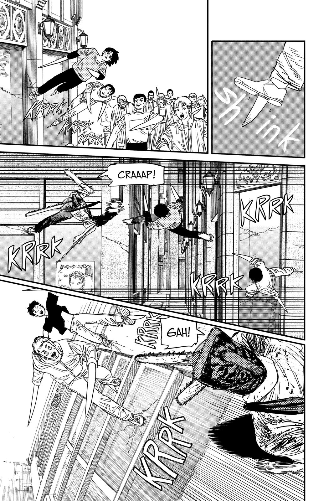 Chainsaw Man Manga Chapter 68 page 3 - Dark Power scene