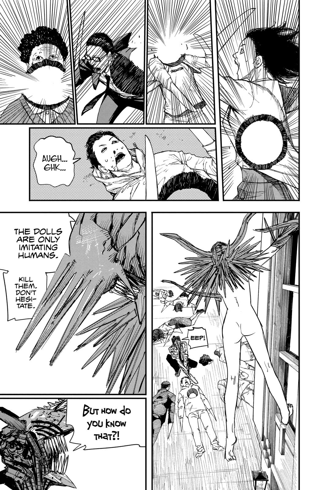 Chainsaw Man Manga Chapter 68 page 7 - Dark Power scene