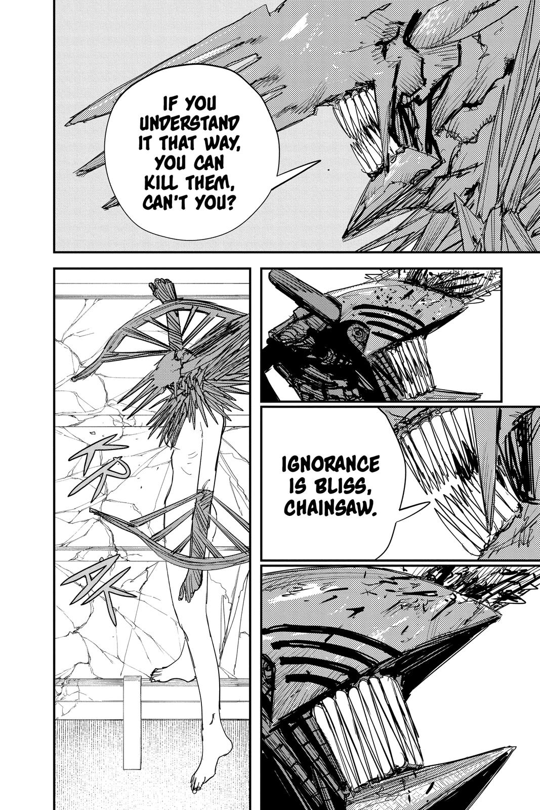 Chainsaw Man Manga Chapter 68 page 8 - Dark Power scene