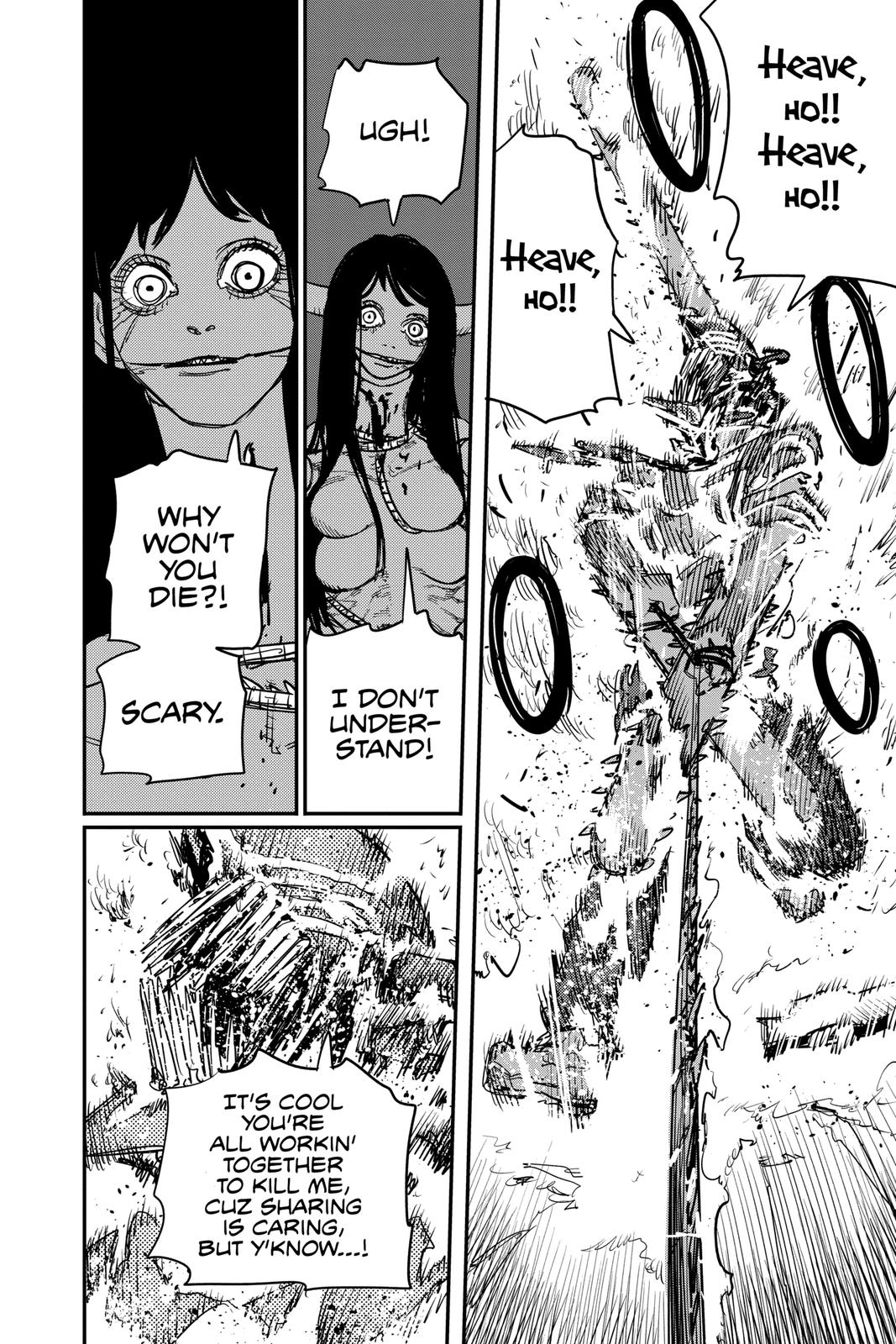 Chainsaw Man Manga Chapter 69 page 13 - Shining Power scene