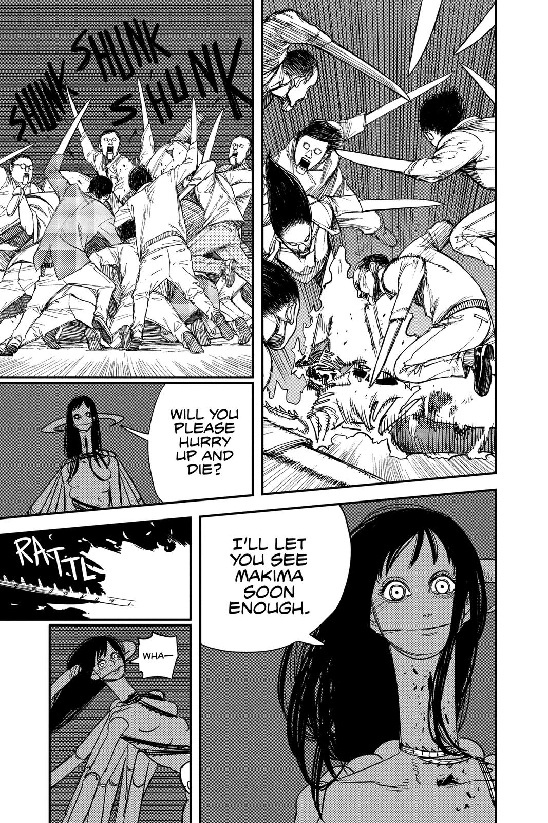 Chainsaw Man Manga Chapter 69 page 9 - Shining Power scene