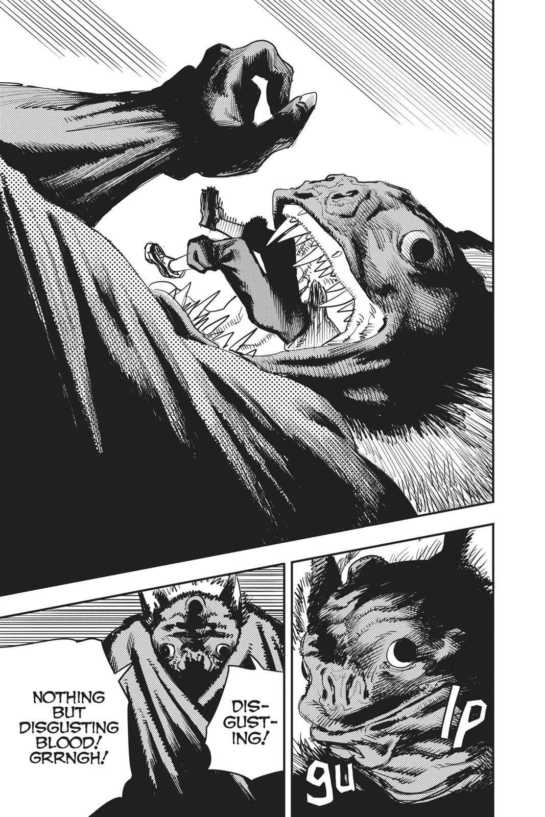 Chainsaw Man Manga Chapter 7 page 11 - Meowy's Whereabouts scene