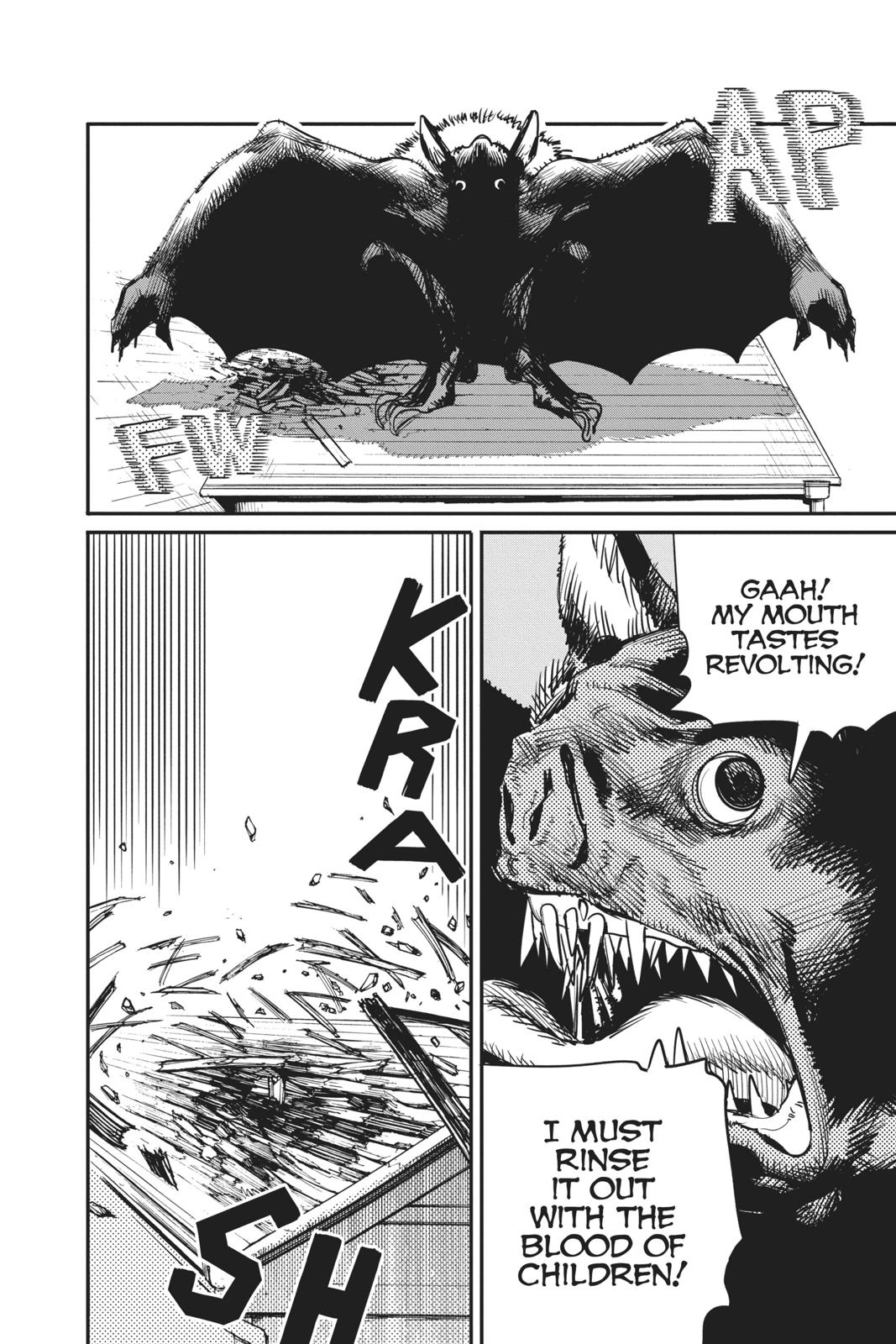 Chainsaw Man Manga Chapter 7 page 12 - Meowy's Whereabouts scene