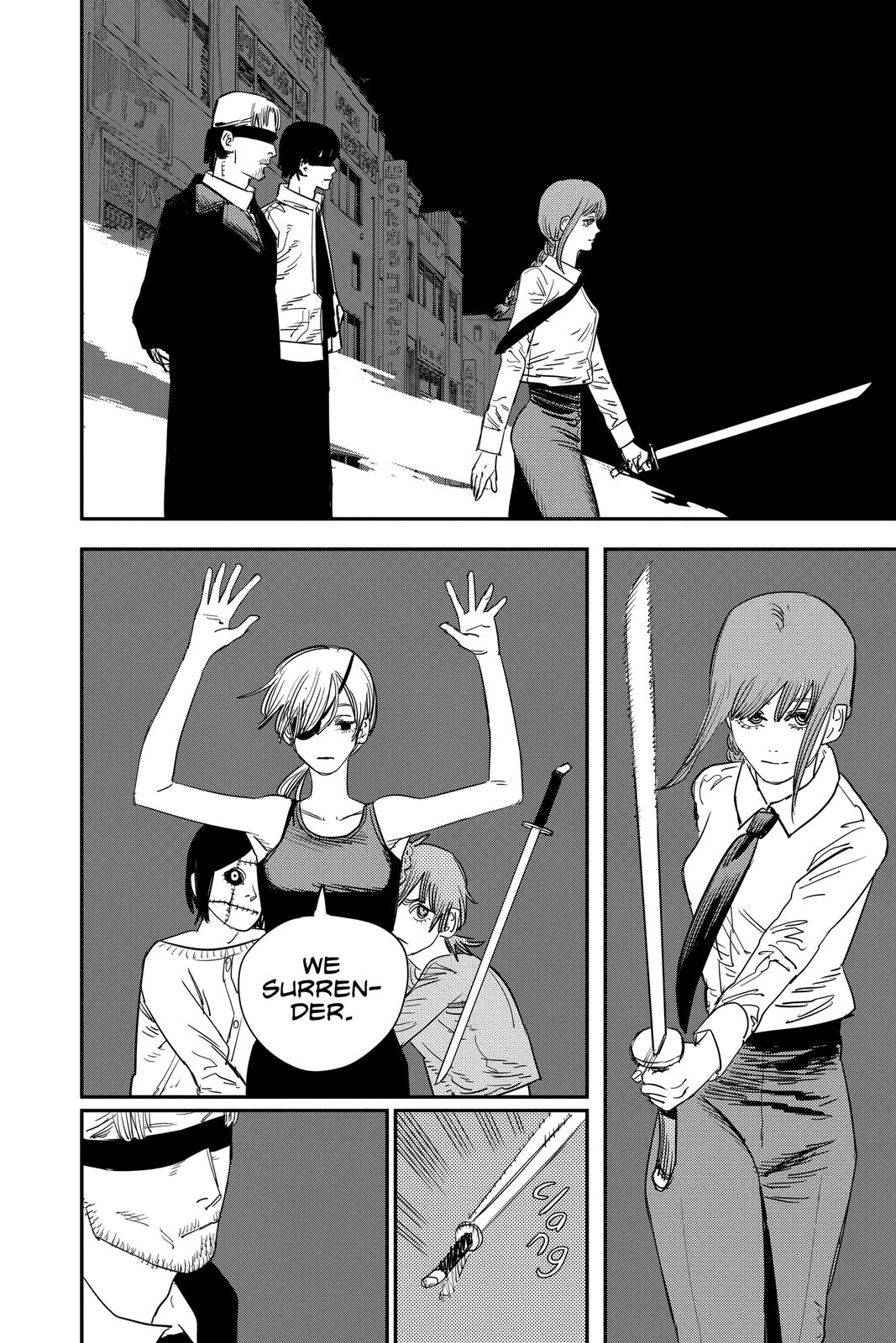 Chainsaw Man Manga Chapter 70 page 13 - Pinch scene