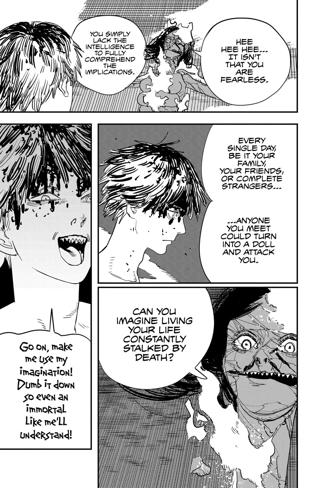 Chainsaw Man Manga Chapter 70 page 3 - Pinch scene