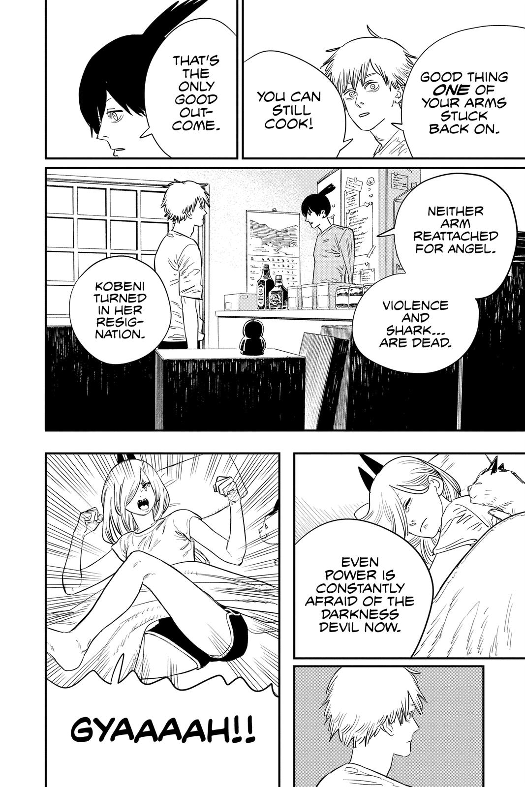 Chainsaw Man Manga Chapter 71 page 11 - Bath scene