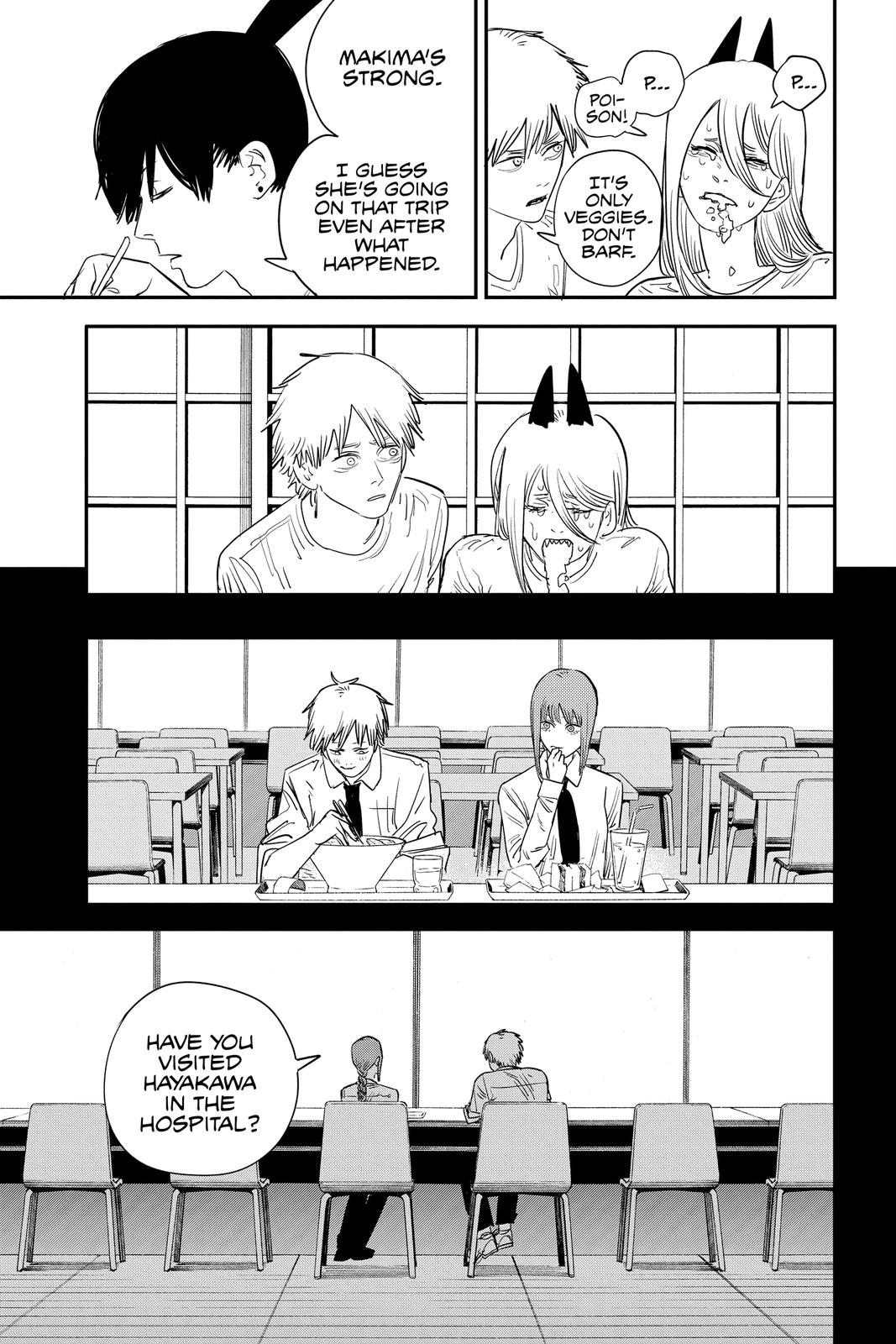 Chainsaw Man Manga Chapter 71 page 14 - Bath scene