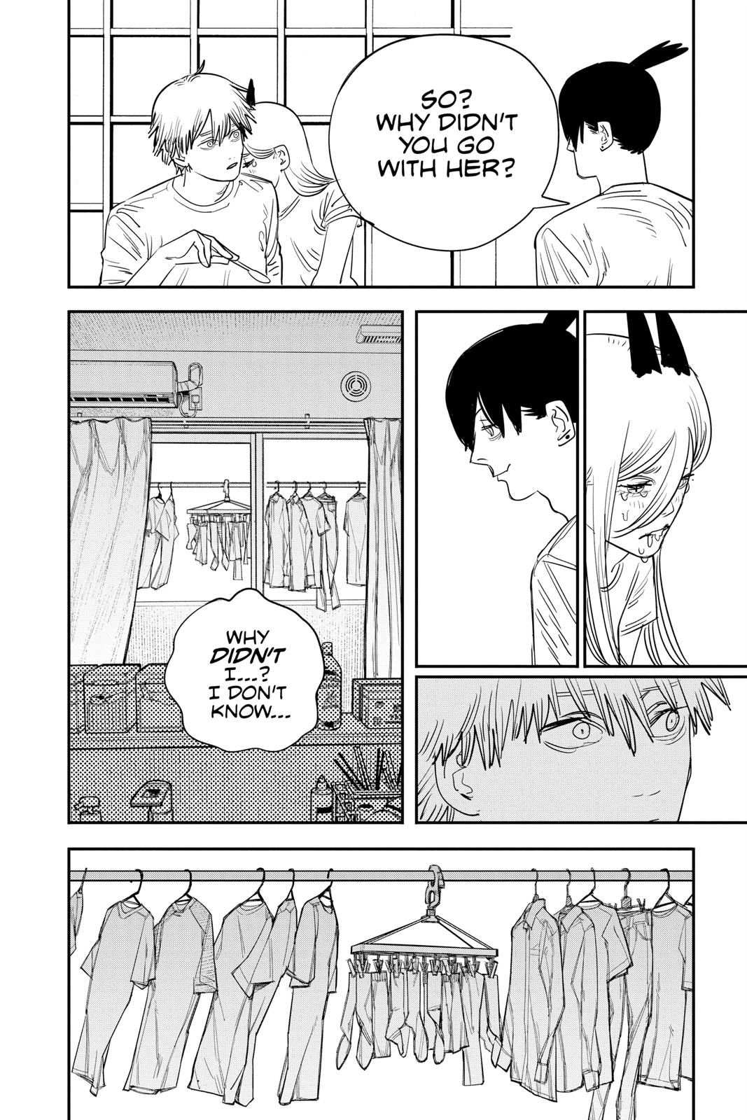 Chainsaw Man Manga Chapter 71 page 17 - Bath scene