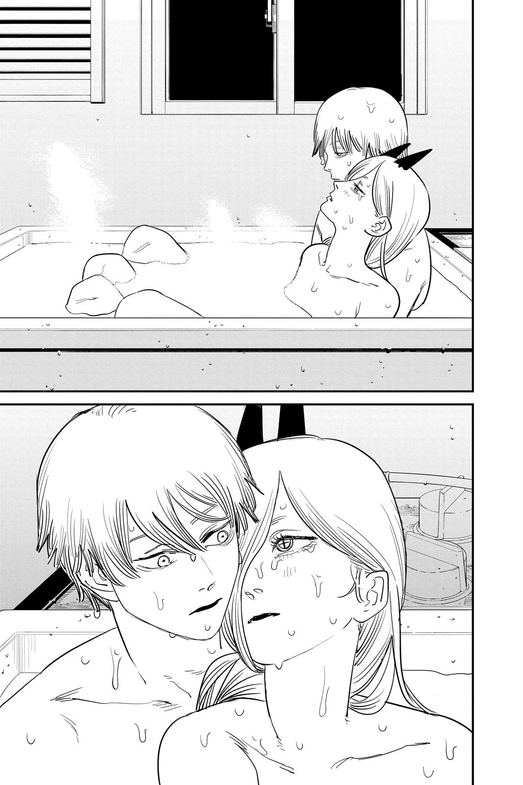 Chainsaw Man Manga Chapter 71 page 22 - Bath scene