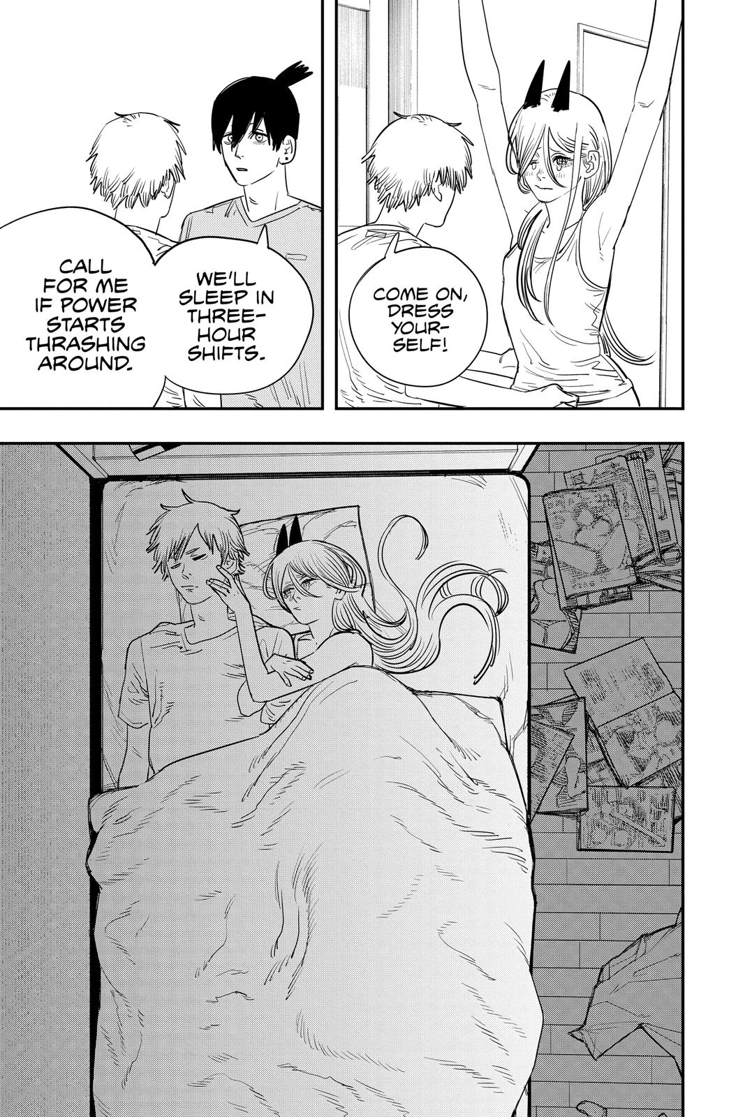 Chainsaw Man Manga Chapter 71 page 24 - Bath scene