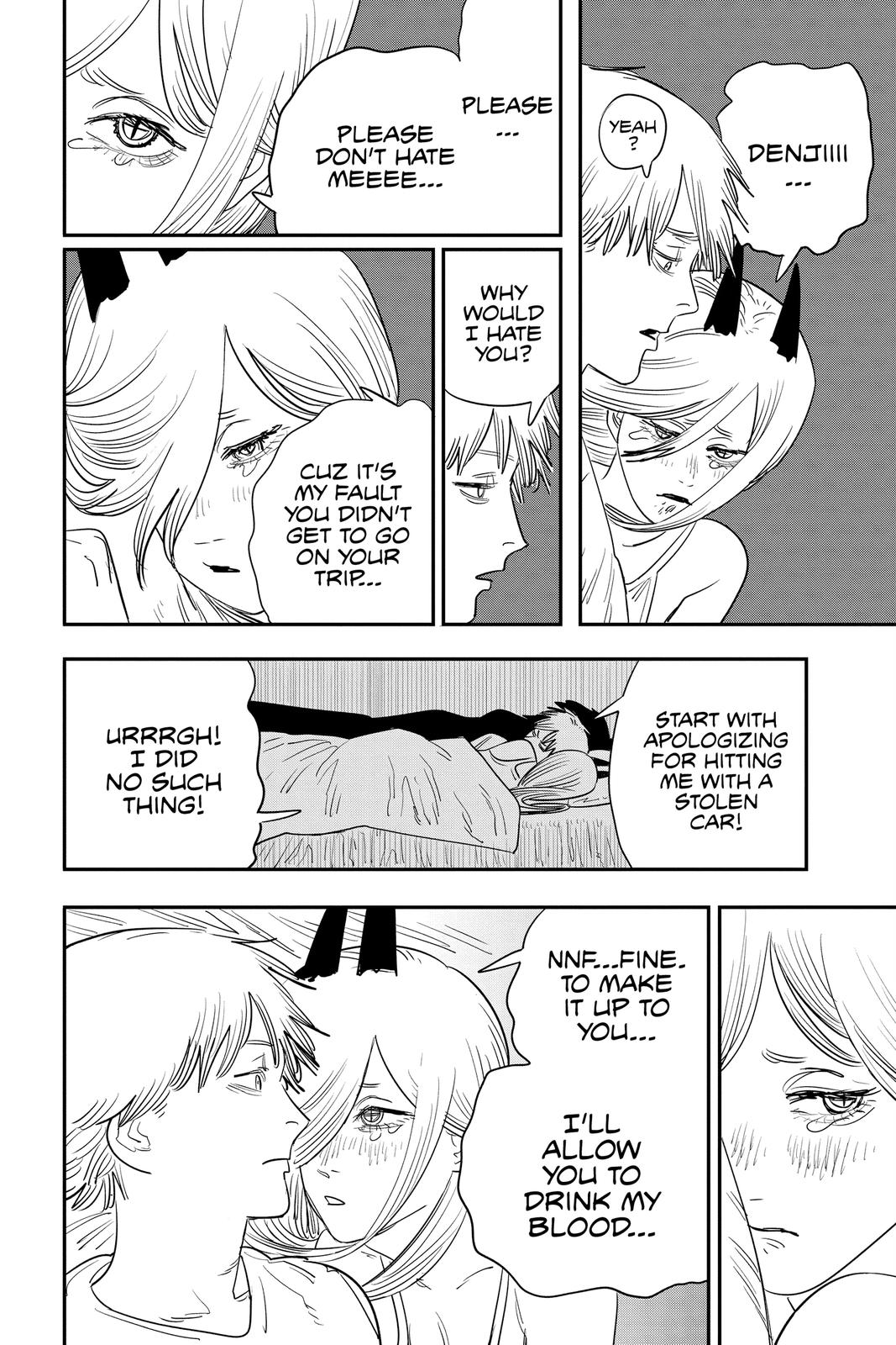 Chainsaw Man Manga Chapter 71 page 25 - Bath scene