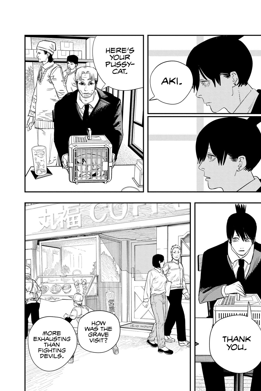 Chainsaw Man Manga Chapter 72 page 10 - All Together scene