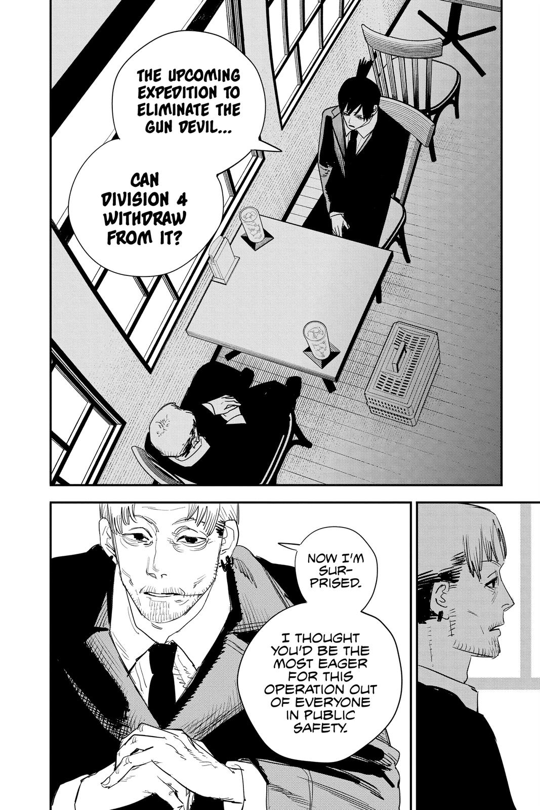 Chainsaw Man Manga Chapter 72 page 12 - All Together scene