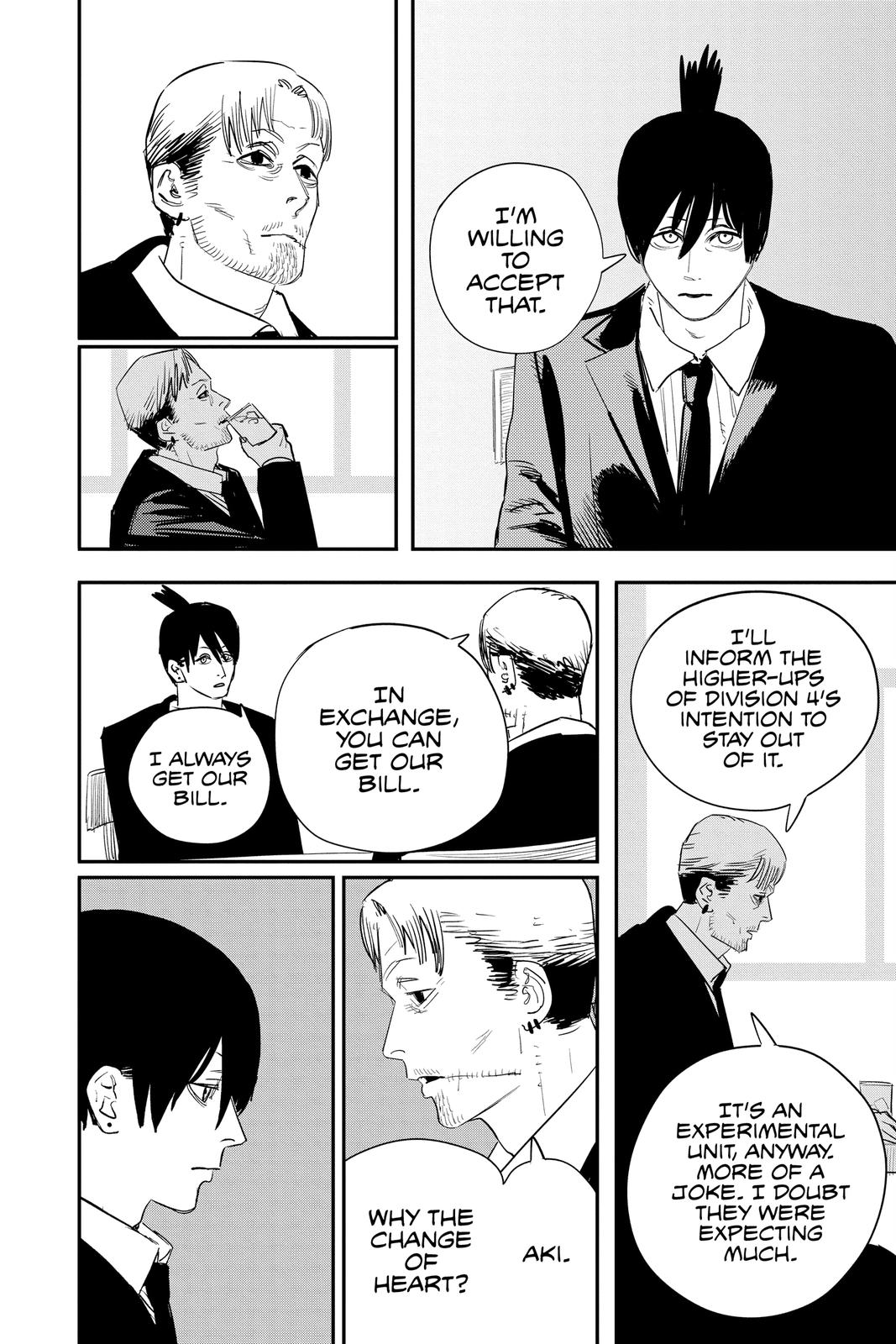 Chainsaw Man Manga Chapter 72 page 14 - All Together scene