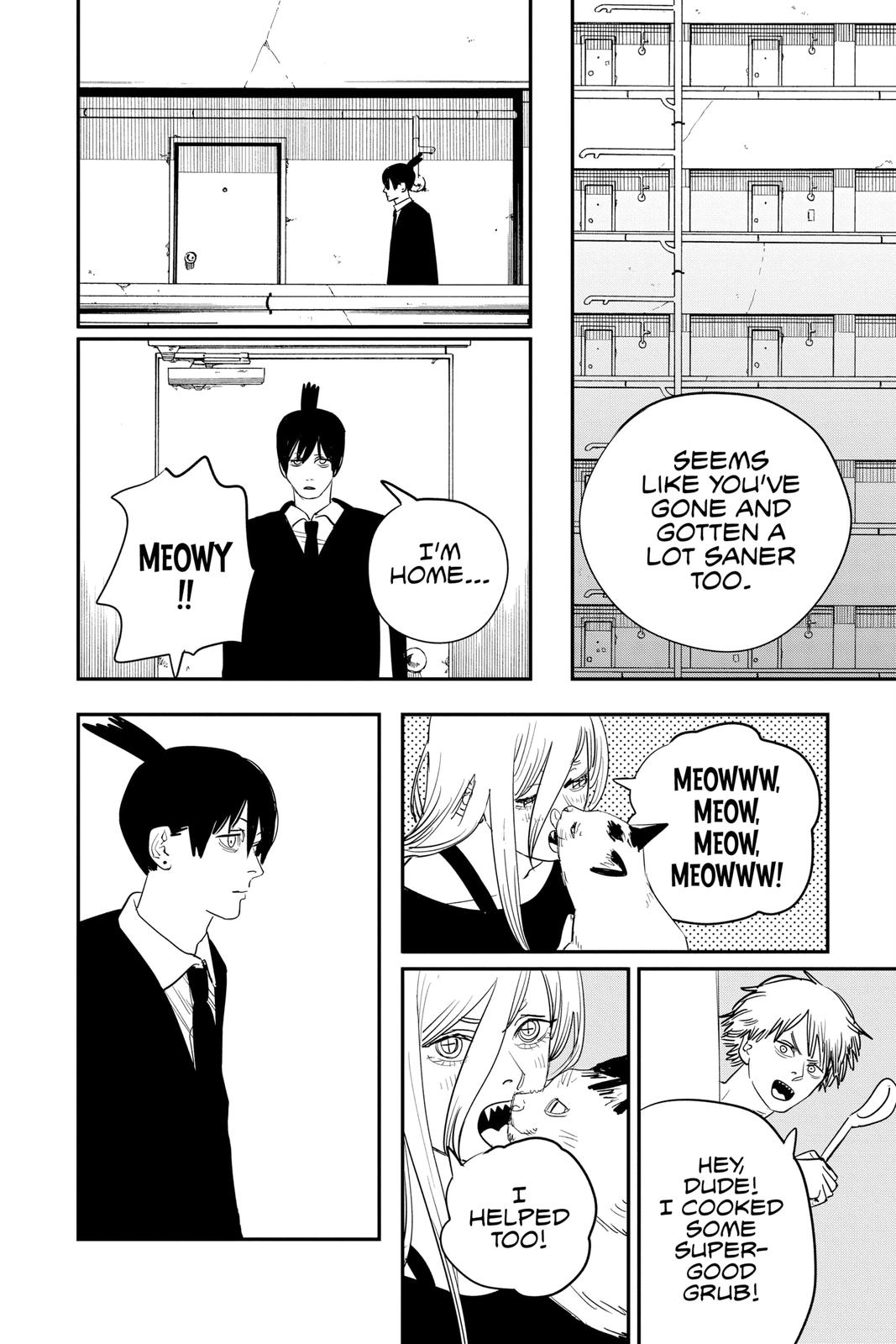 Chainsaw Man Manga Chapter 72 page 16 - All Together scene