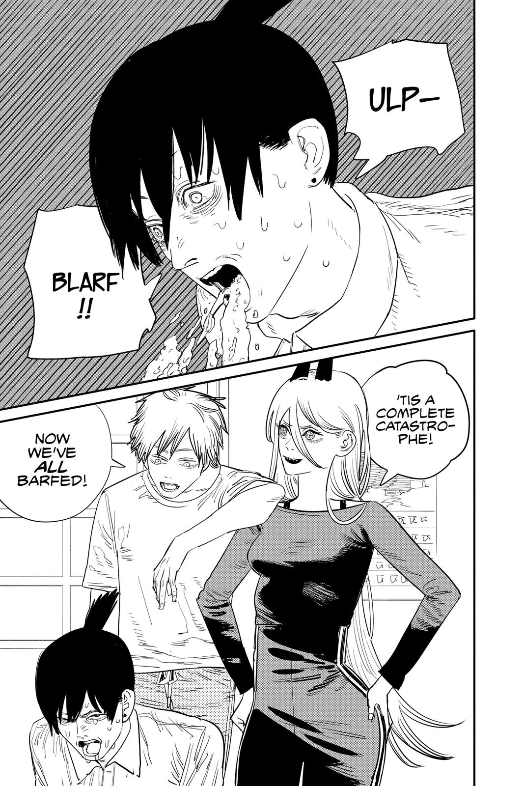 Chainsaw Man Manga Chapter 72 page 19 - All Together scene