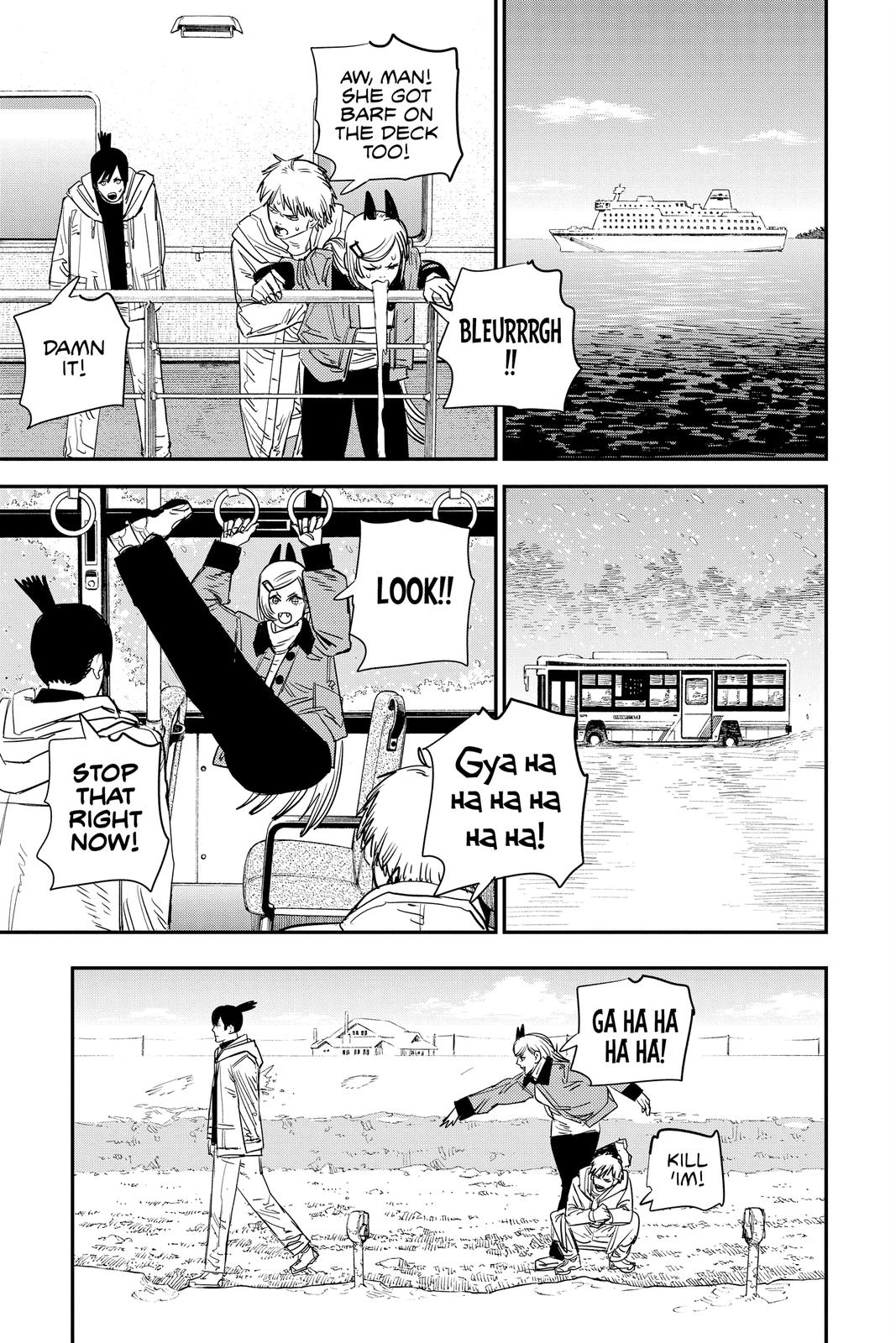 Chainsaw Man Manga Chapter 72 page 3 - All Together scene