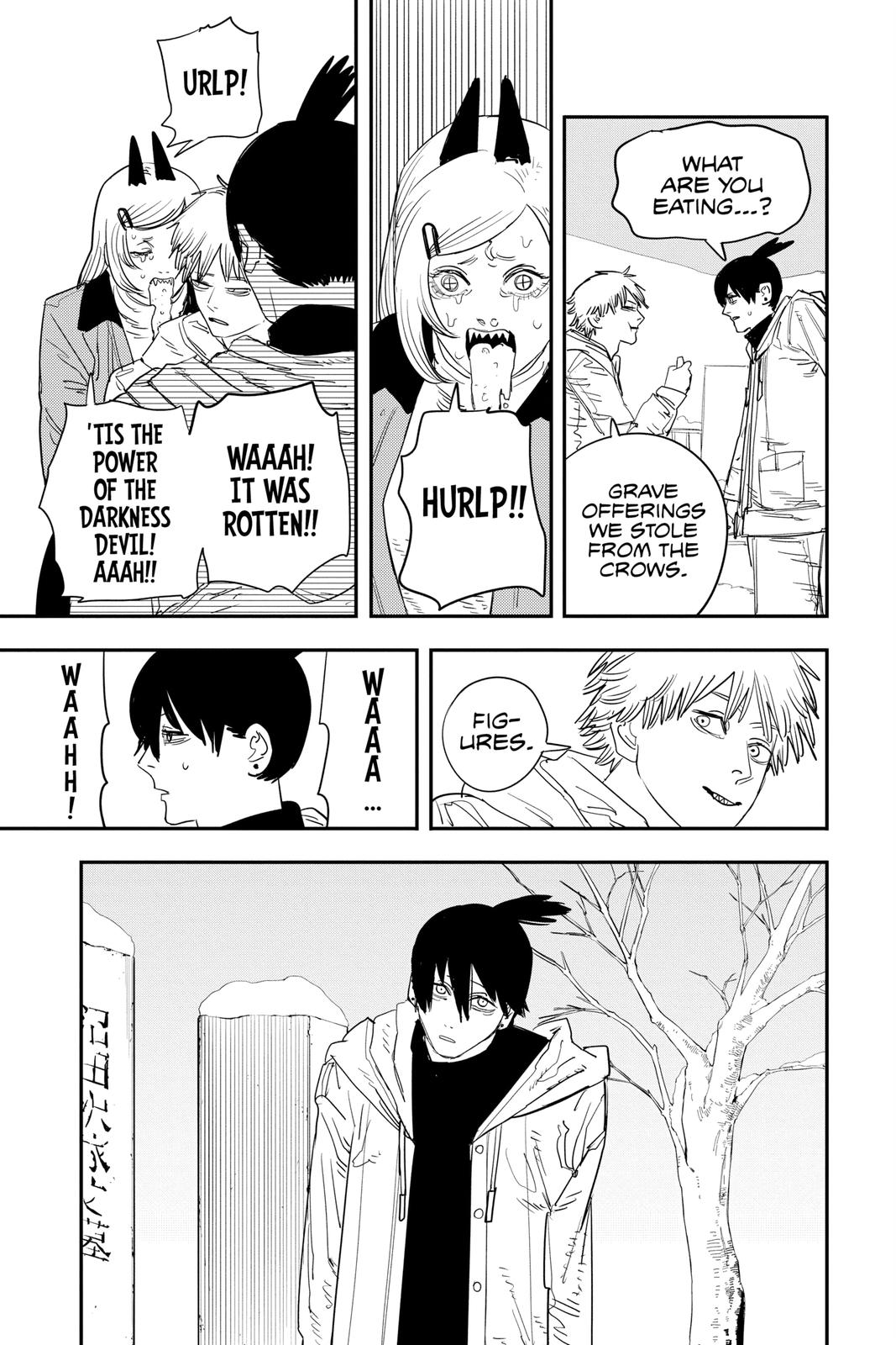 Chainsaw Man Manga Chapter 72 page 5 - All Together scene