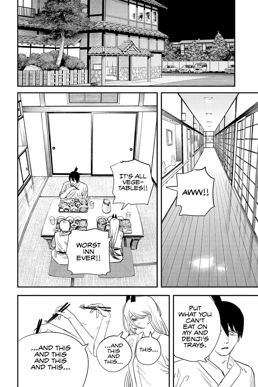 Chainsaw Man Manga Chapter 72 page 6 - All Together scene