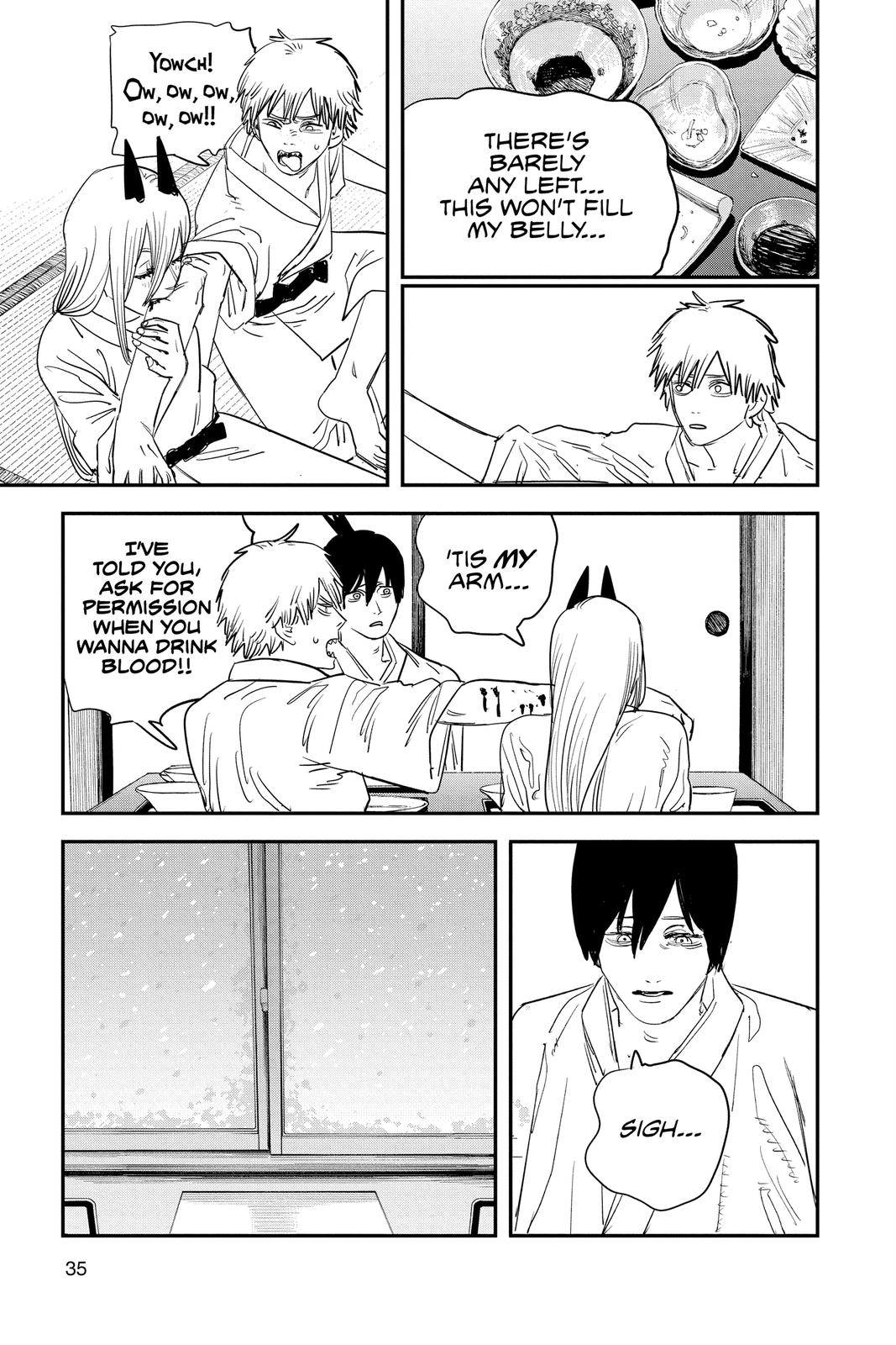 Chainsaw Man Manga Chapter 72 page 7 - All Together scene