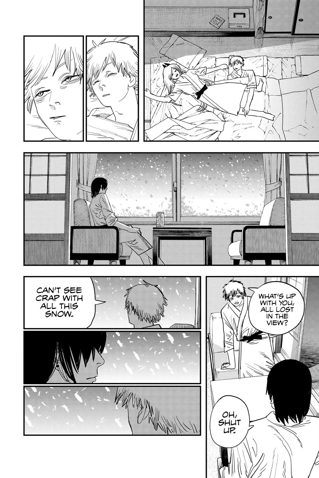 Chainsaw Man Manga Chapter 72 page 8 - All Together scene