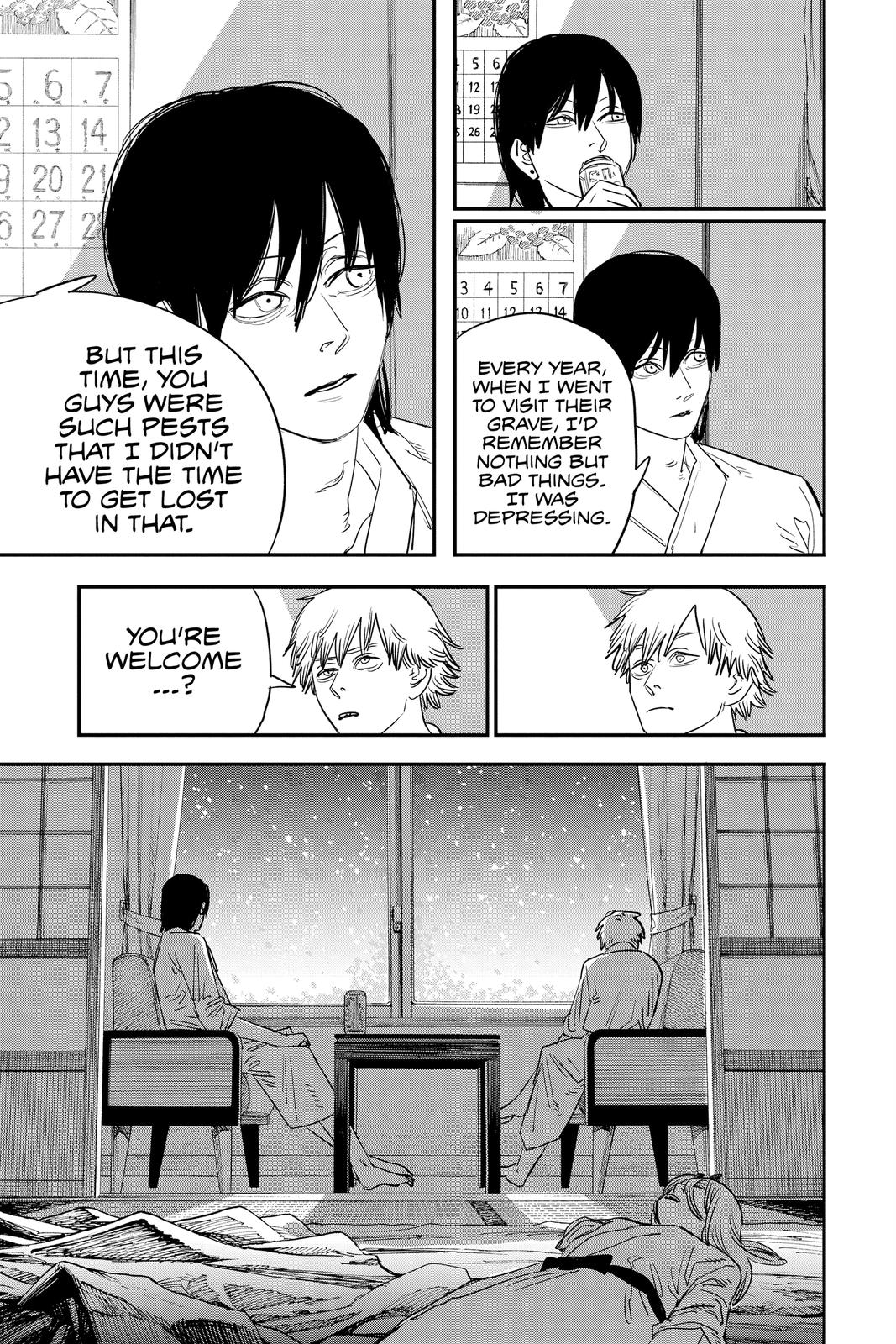 Chainsaw Man Manga Chapter 72 page 9 - All Together scene