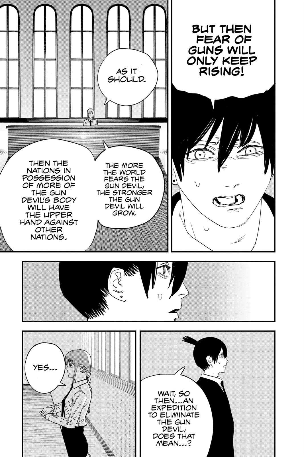 Chainsaw Man Manga Chapter 73 page 13 - Everyday Life No More scene