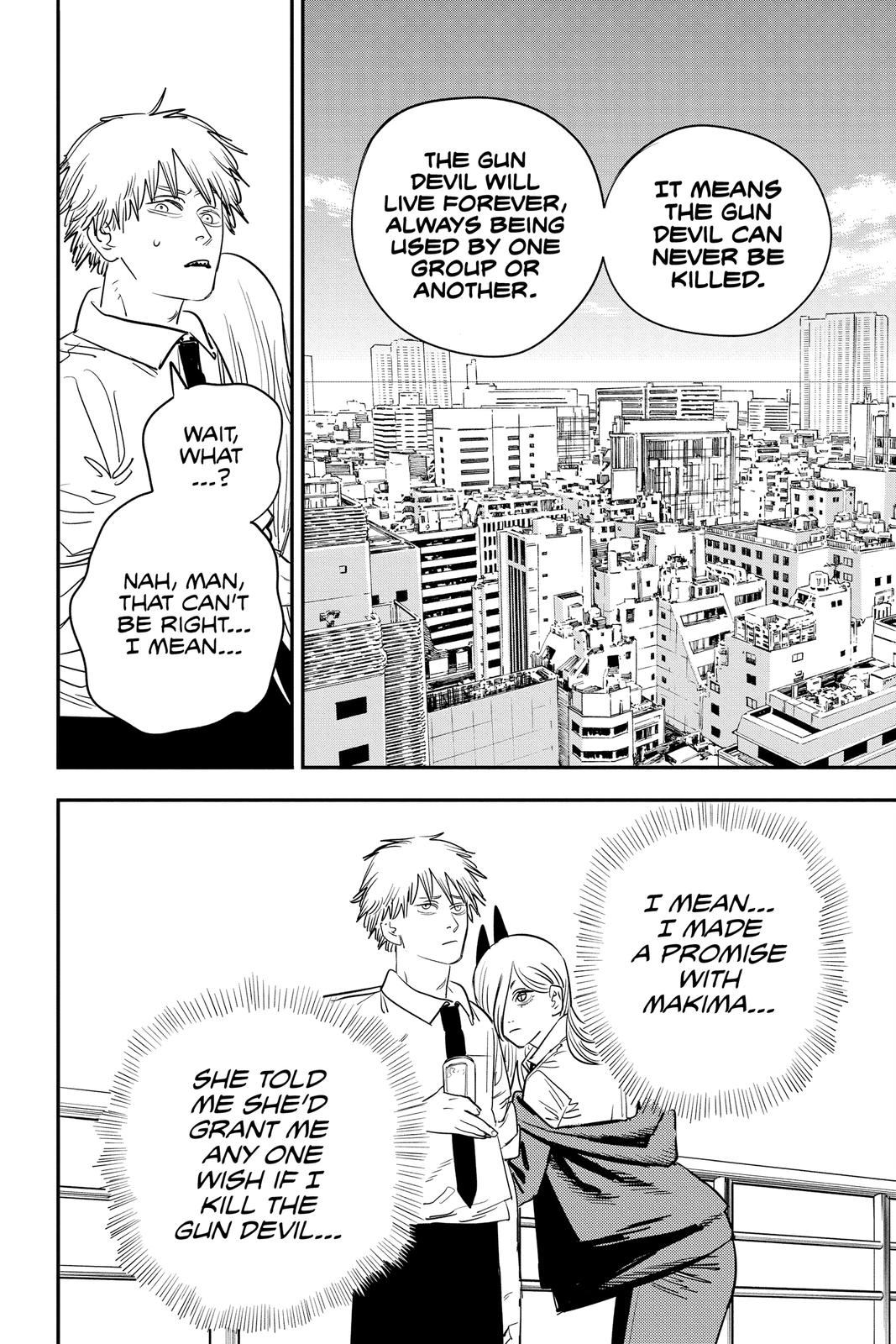 Chainsaw Man Manga Chapter 73 page 16 - Everyday Life No More scene