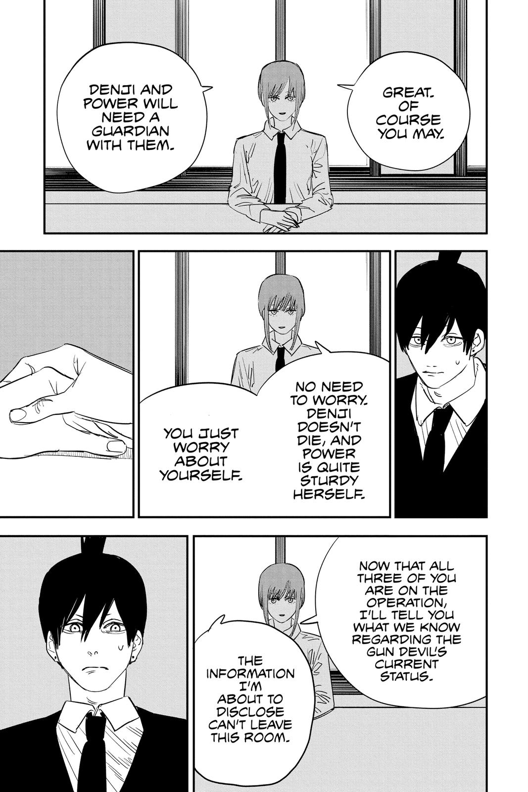 Chainsaw Man Manga Chapter 73 page 9 - Everyday Life No More scene