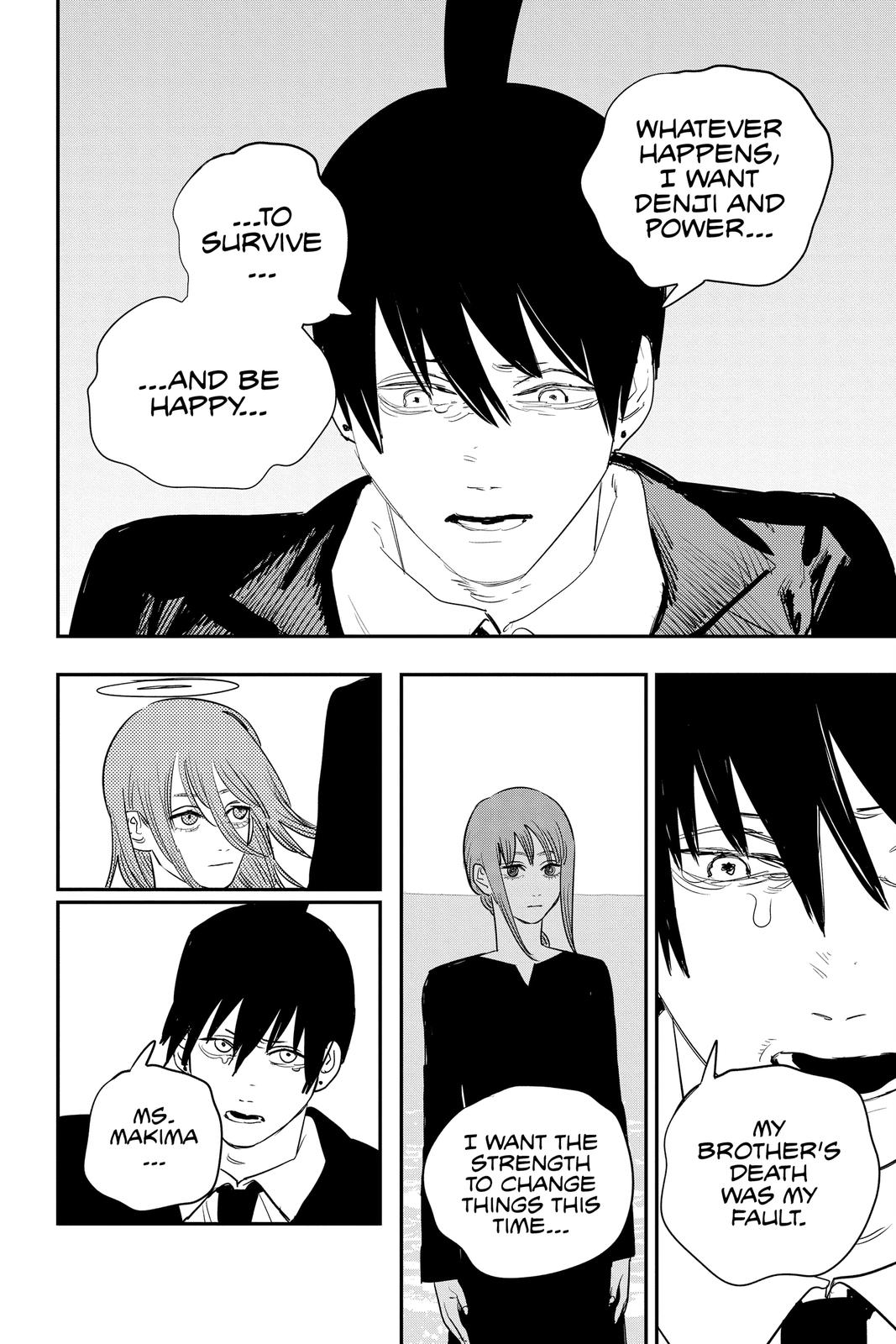 Chainsaw Man Manga Chapter 74 page 10 - What the Waves Say scene