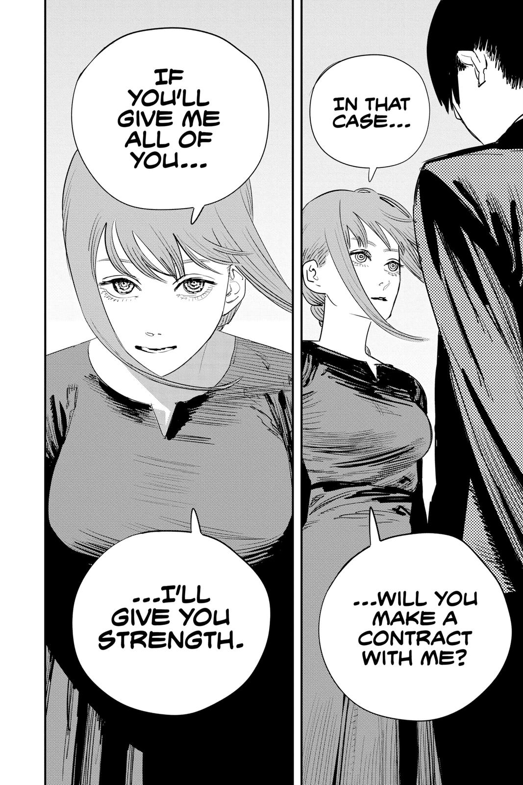 Chainsaw Man Manga Chapter 74 page 12 - What the Waves Say scene