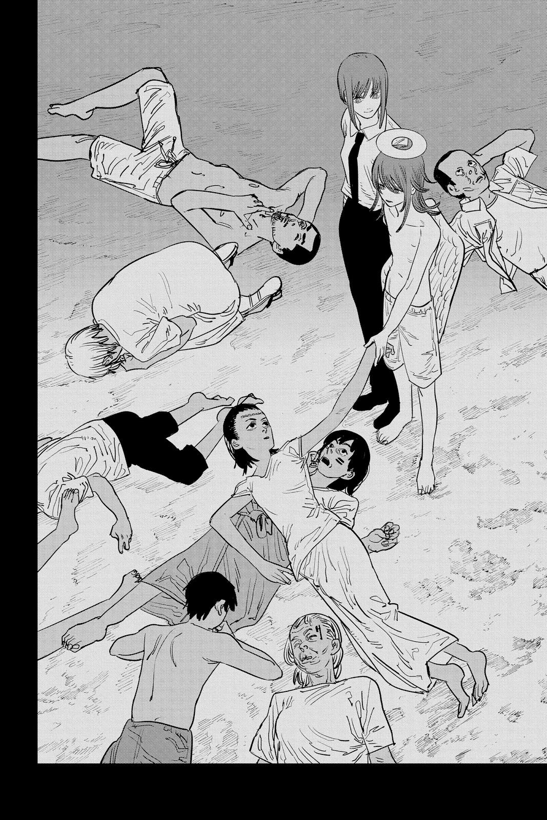 Chainsaw Man Manga Chapter 74 page 18 - What the Waves Say scene