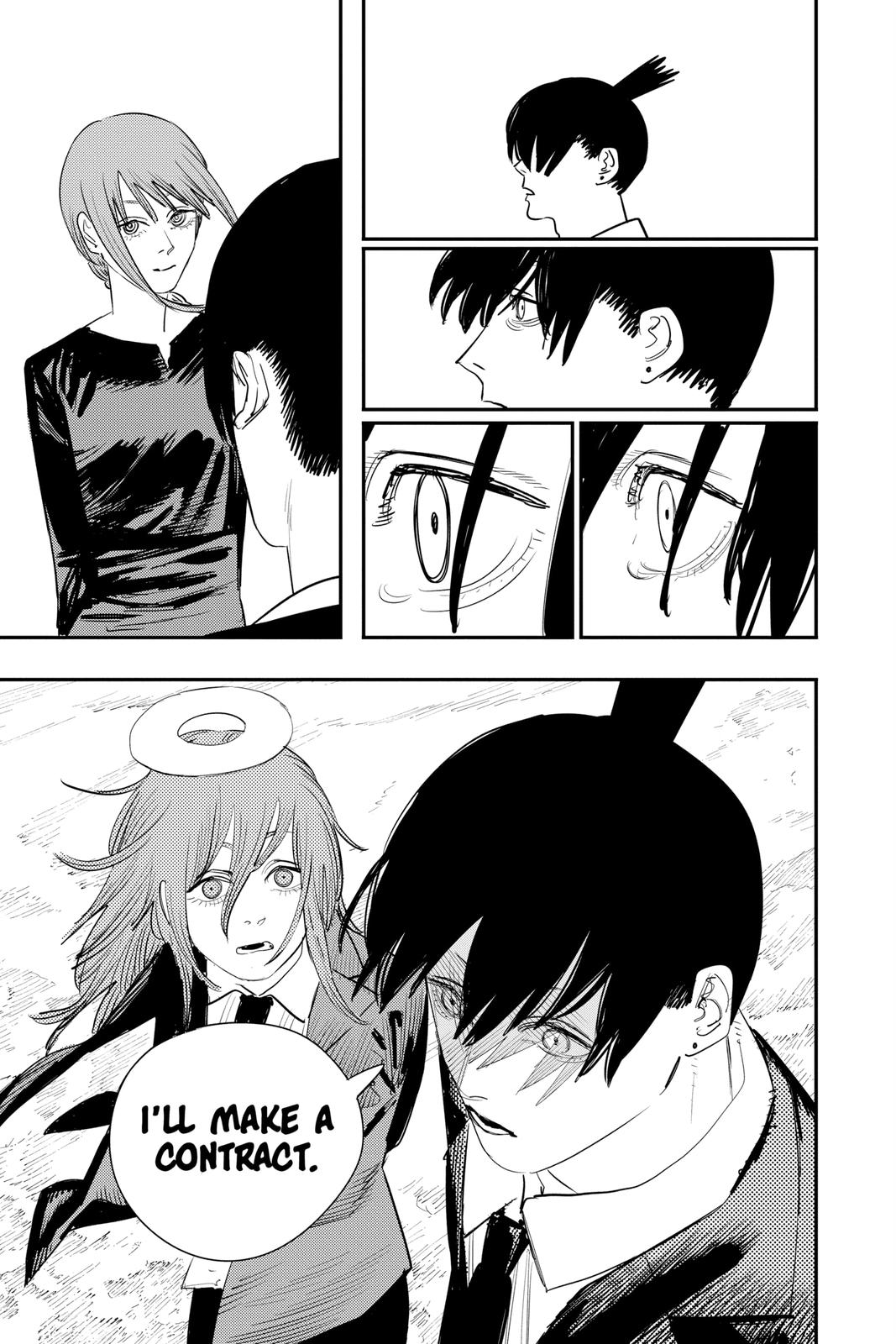 Chainsaw Man Manga Chapter 74 page 19 - What the Waves Say scene