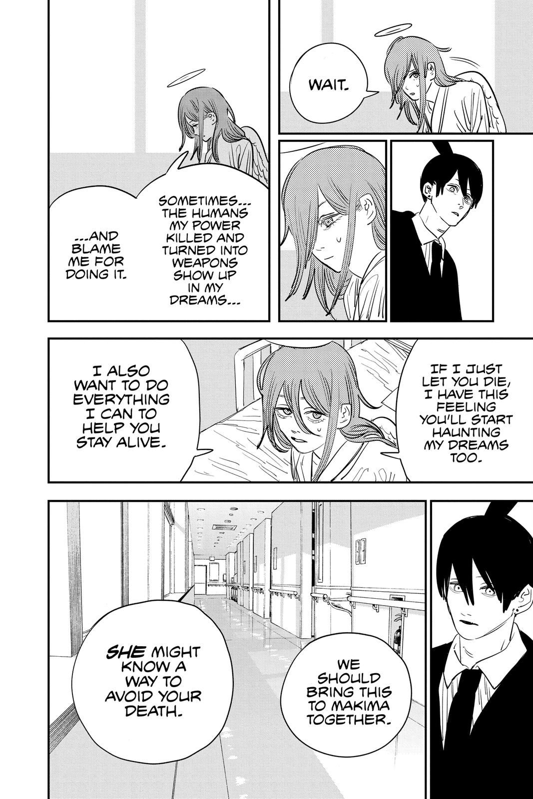 Chainsaw Man Manga Chapter 74 page 4 - What the Waves Say scene