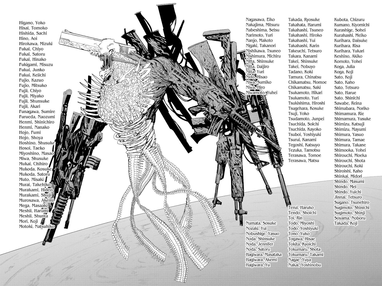 Chainsaw Man Manga Chapter 75 page 14 - 9, 12 scene