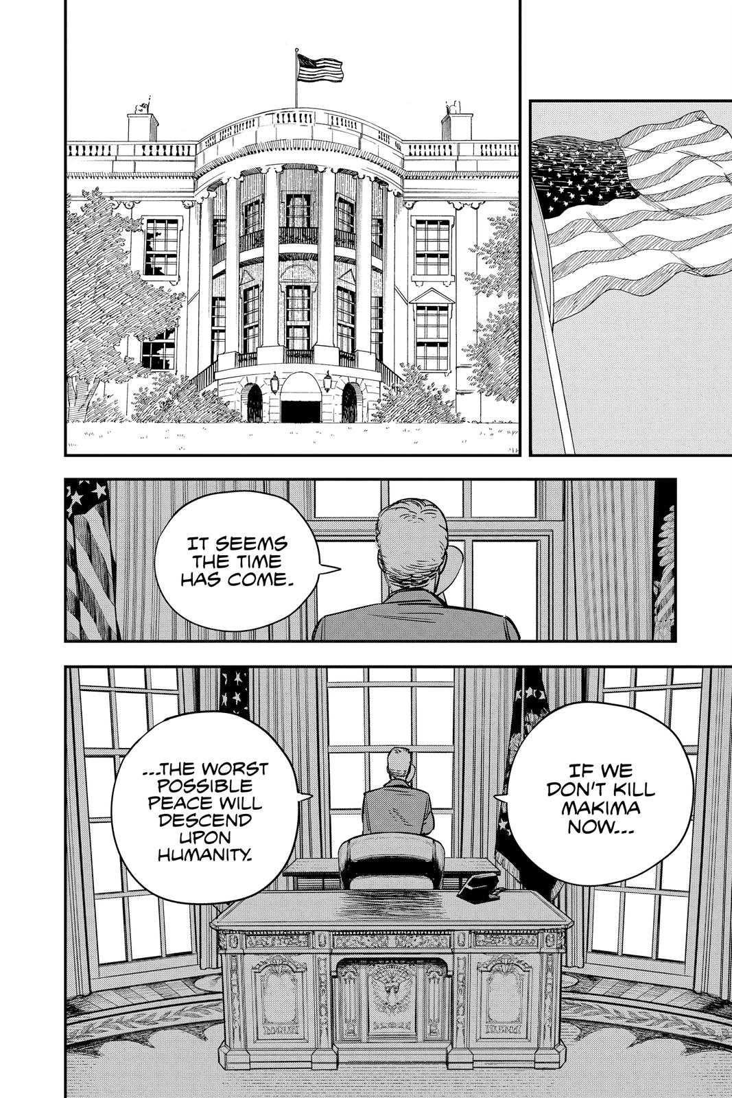 Chainsaw Man Manga Chapter 75 page 6 - 9, 12 scene