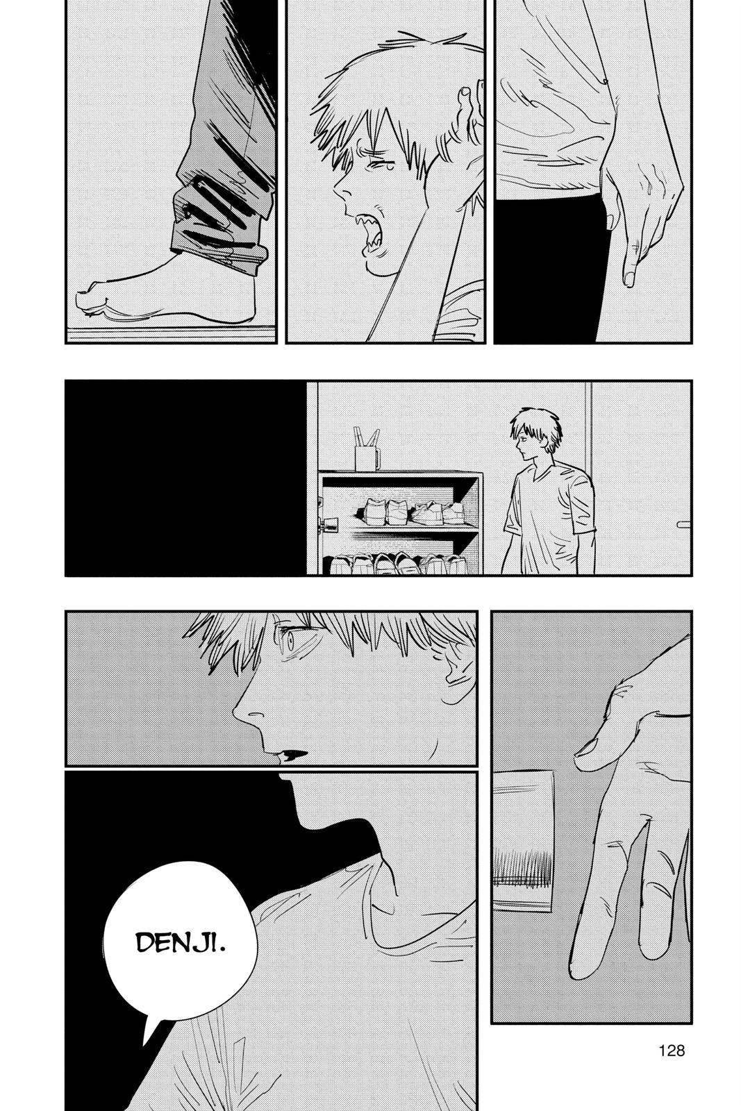 Chainsaw Man Manga Chapter 76 page 14 - Don't Open It scene