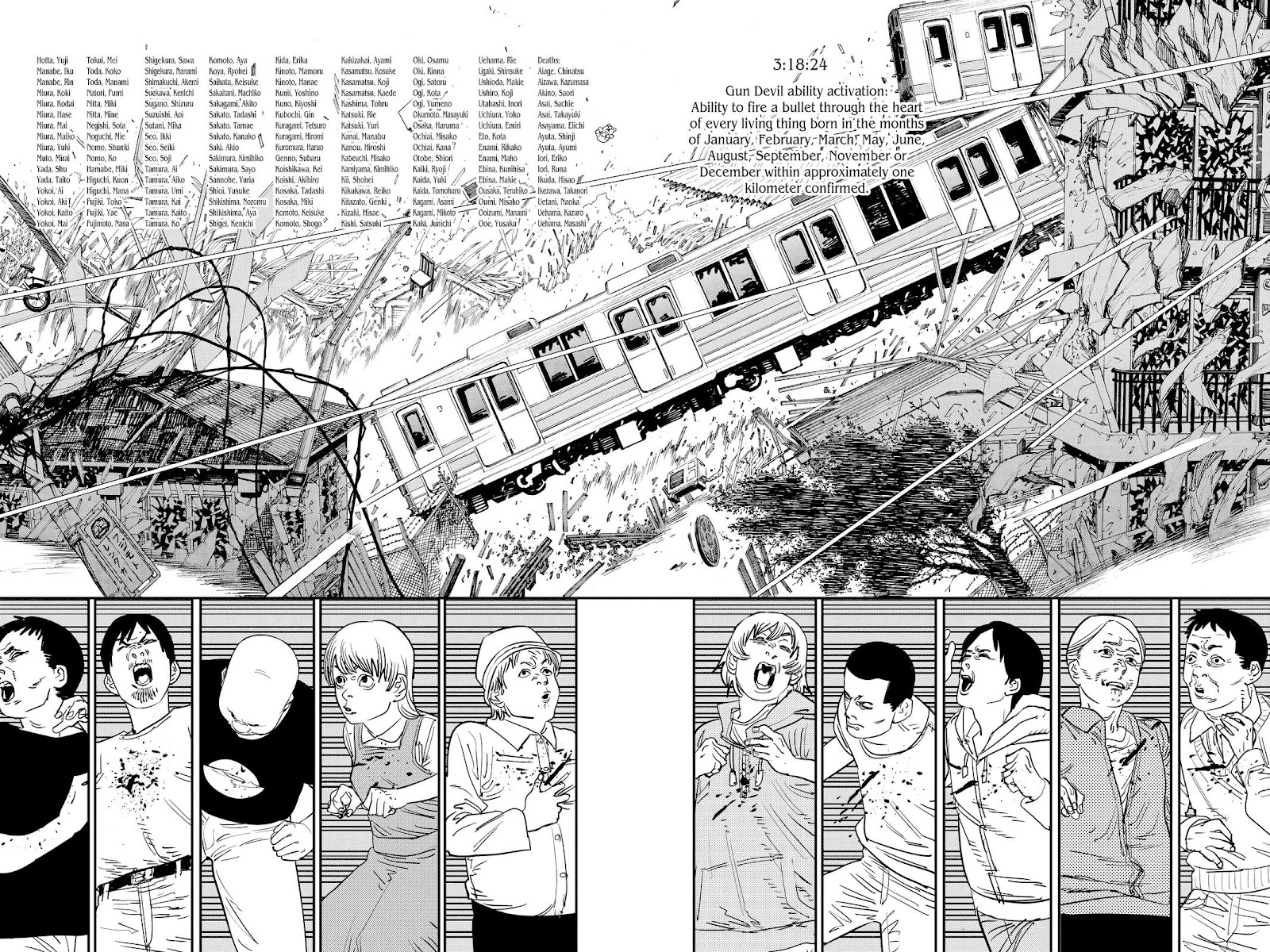 Chainsaw Man Manga Chapter 76 page 5 - Don't Open It scene