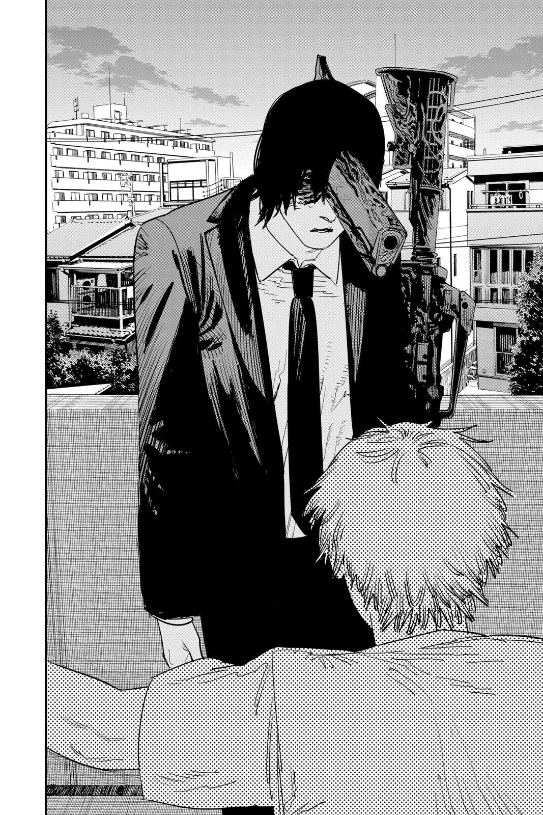 Chainsaw Man Manga Chapter 77 page 10 - Ring Ring Ring scene