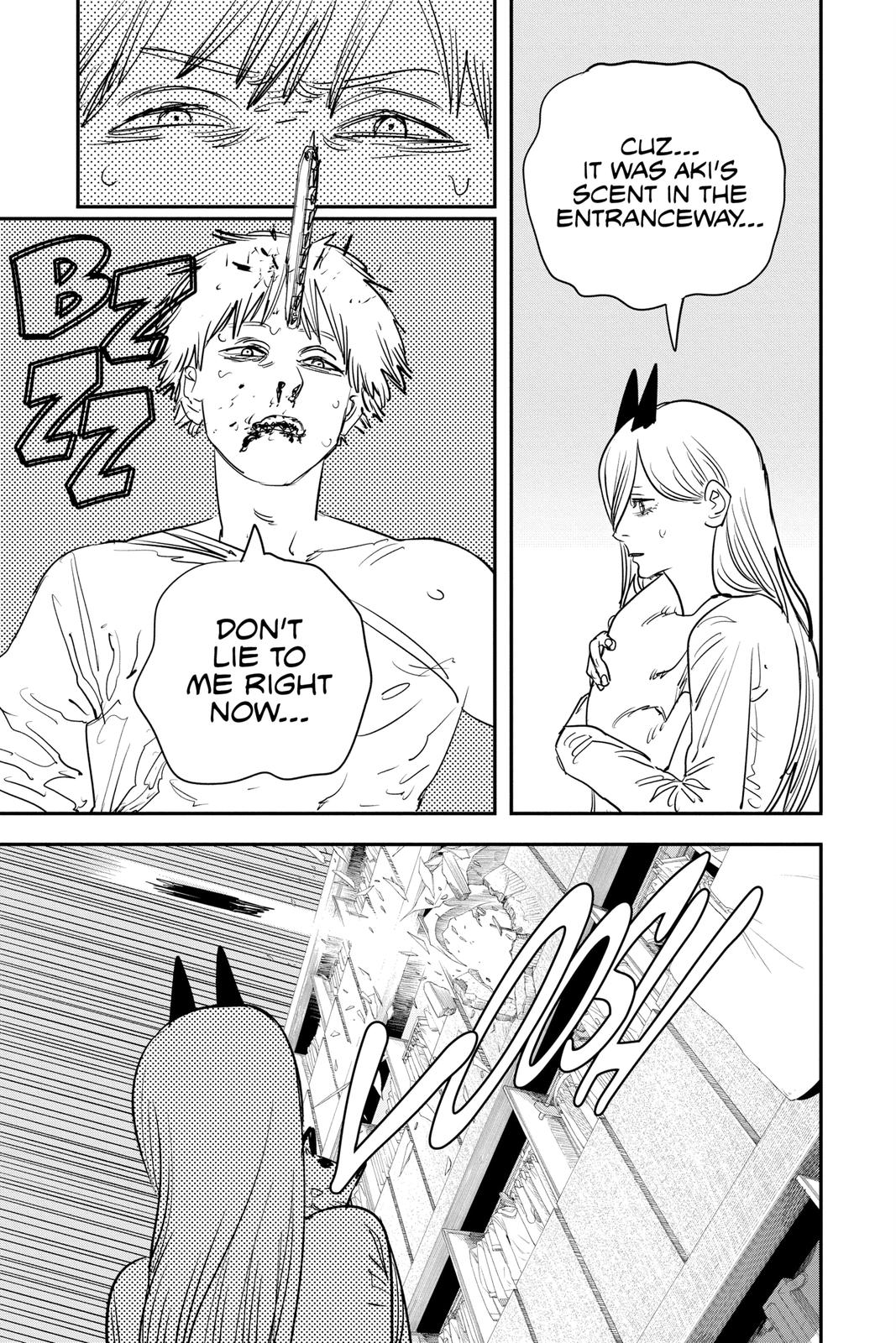 Chainsaw Man Manga Chapter 77 page 16 - Ring Ring Ring scene