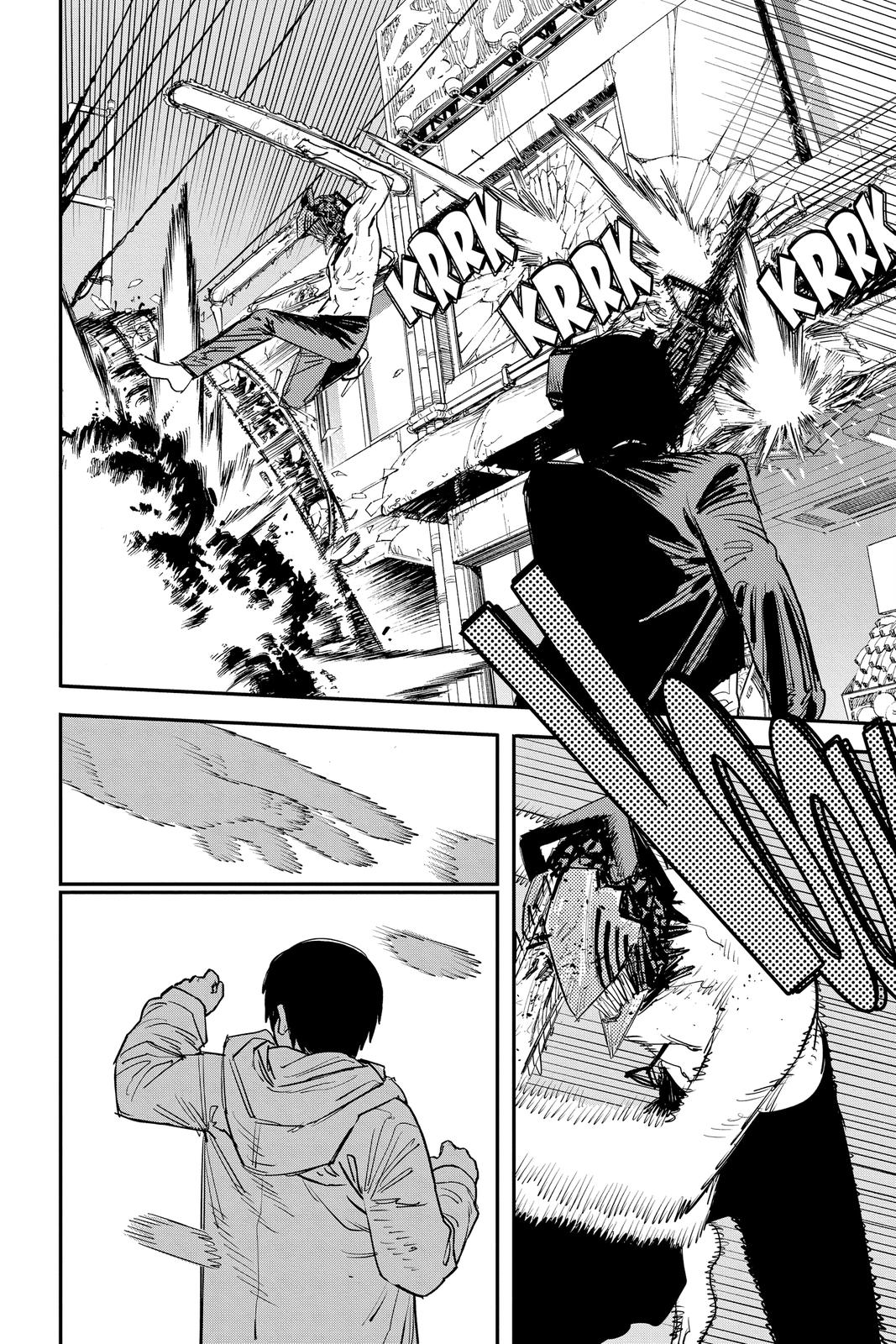 Chainsaw Man Manga Chapter 78 page 12 - Snowball Fight scene