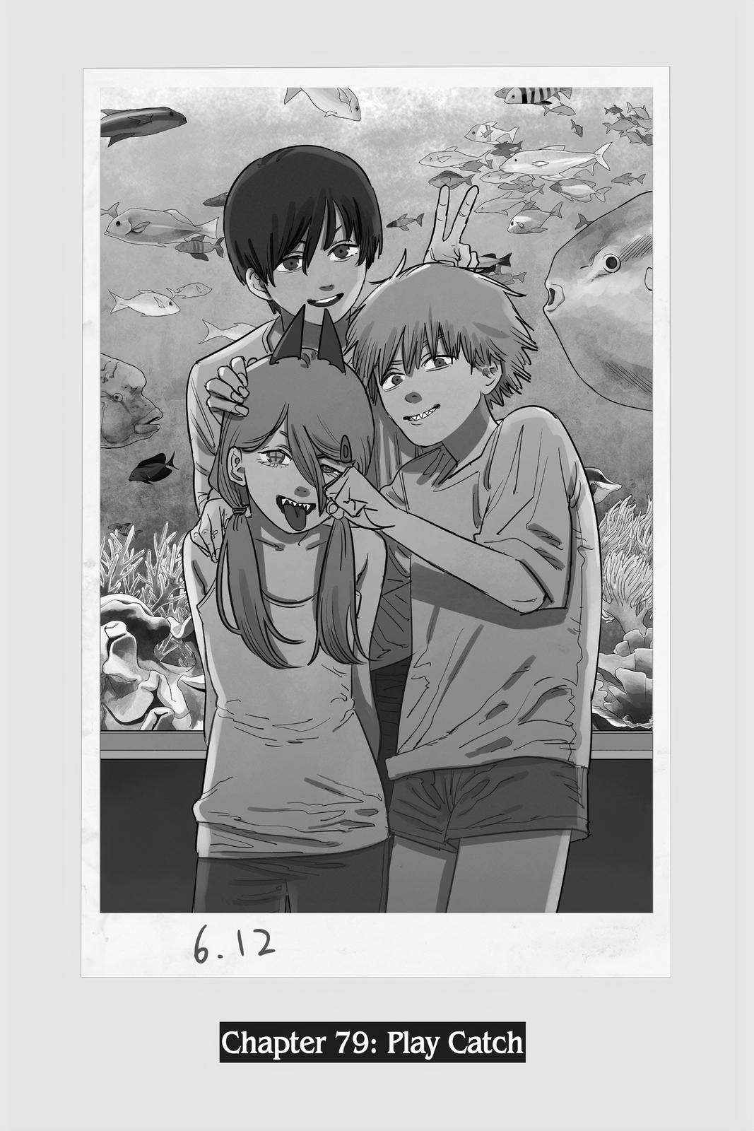 Chainsaw Man Manga Chapter 79 page 1 - Play Catch scene