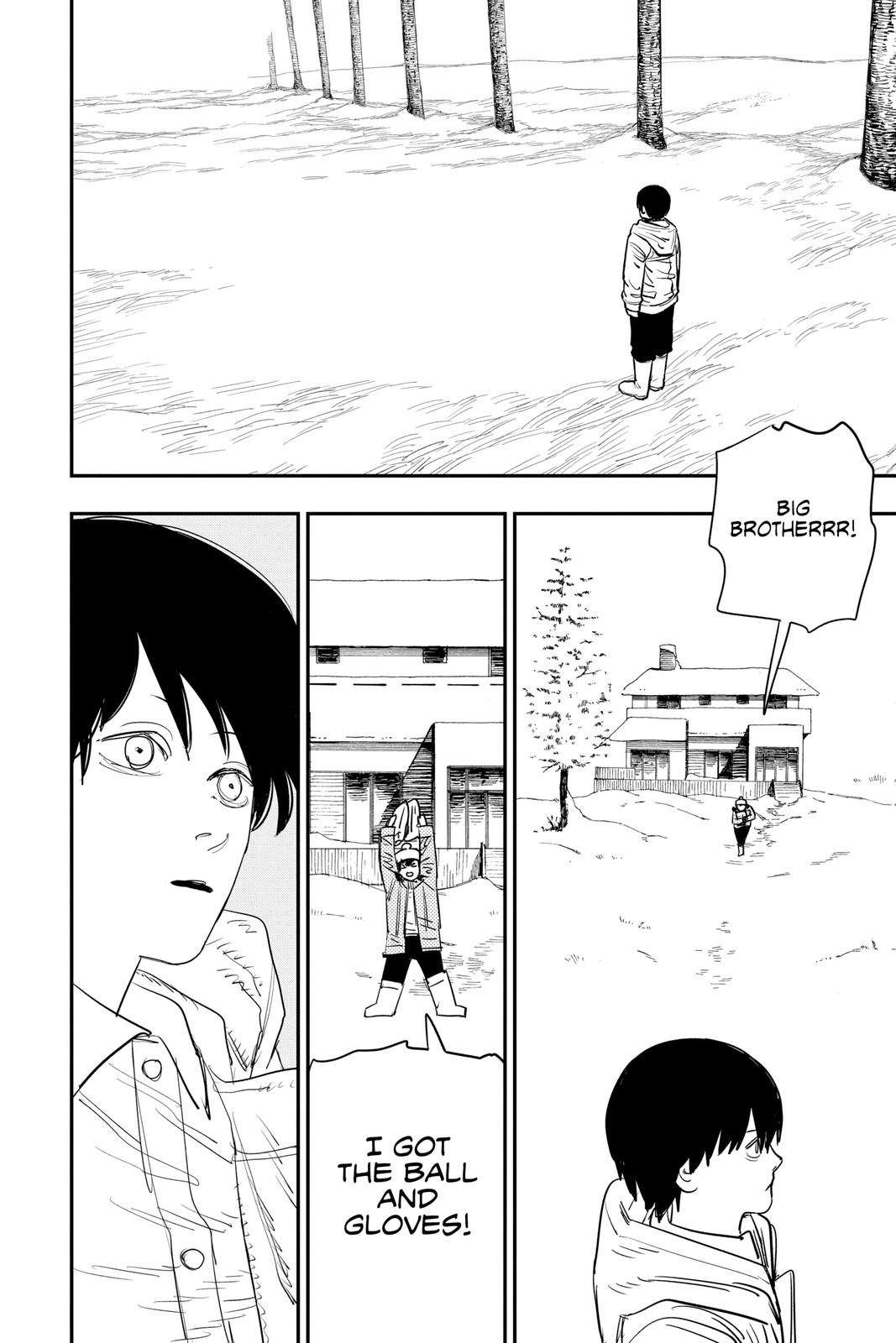 Chainsaw Man Manga Chapter 79 page 14 - Play Catch scene