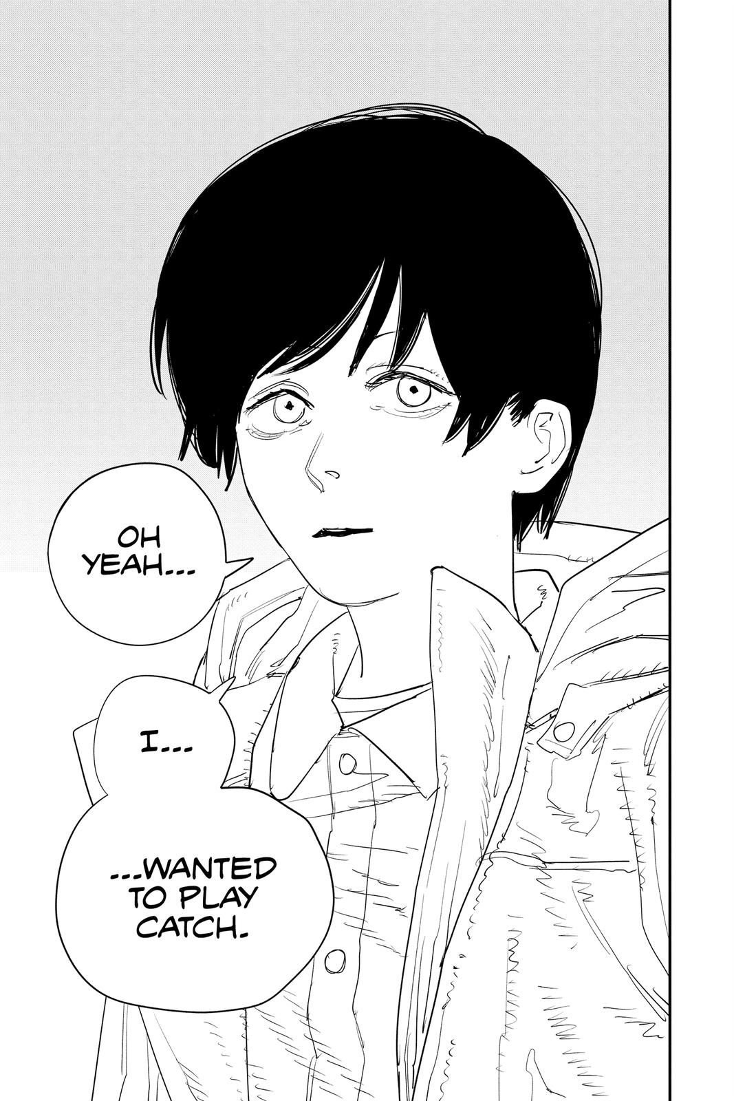 Chainsaw Man Manga Chapter 79 page 15 - Play Catch scene